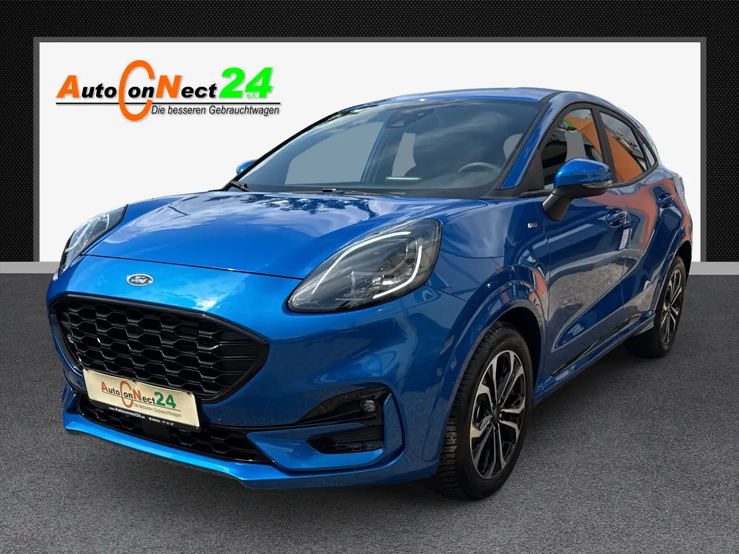 Ford Puma ST-Line *Winterpak/Navi/Kamera/LED/Parkassist* Bleu - 1