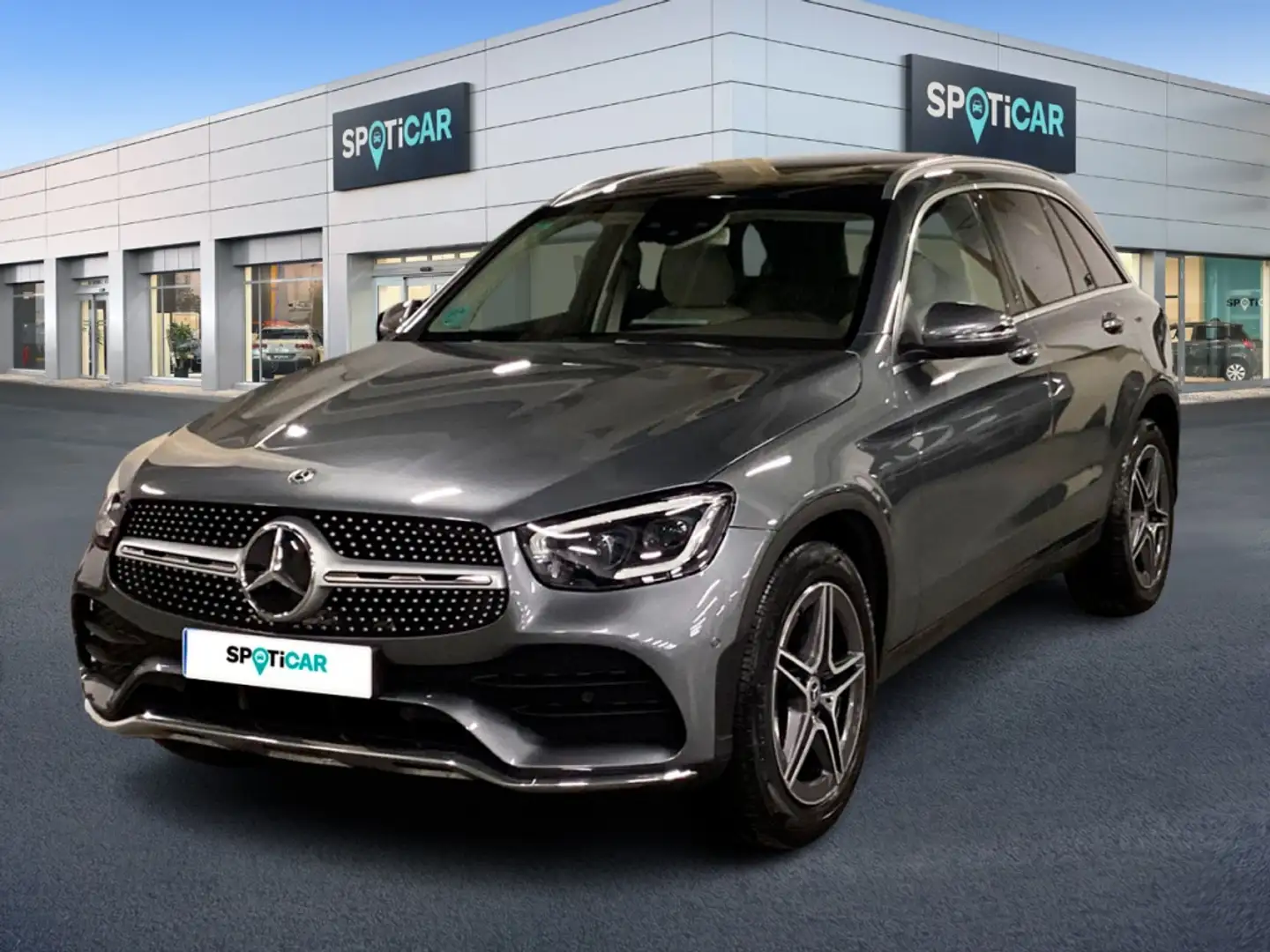 Mercedes-Benz GLC 220 -CLASS 2.0 D 4MATIC AUTO 5P Gris - 1