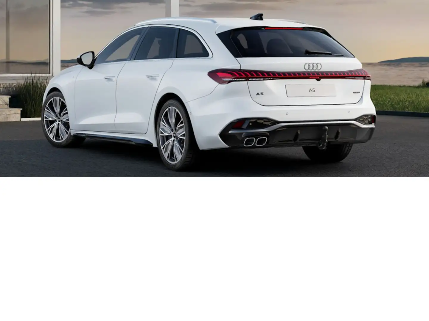 Audi A5 Av. TDI 150kW Qu. S-line AHK/ Pro/ STHZ/ TechPlus/ Weiß - 2