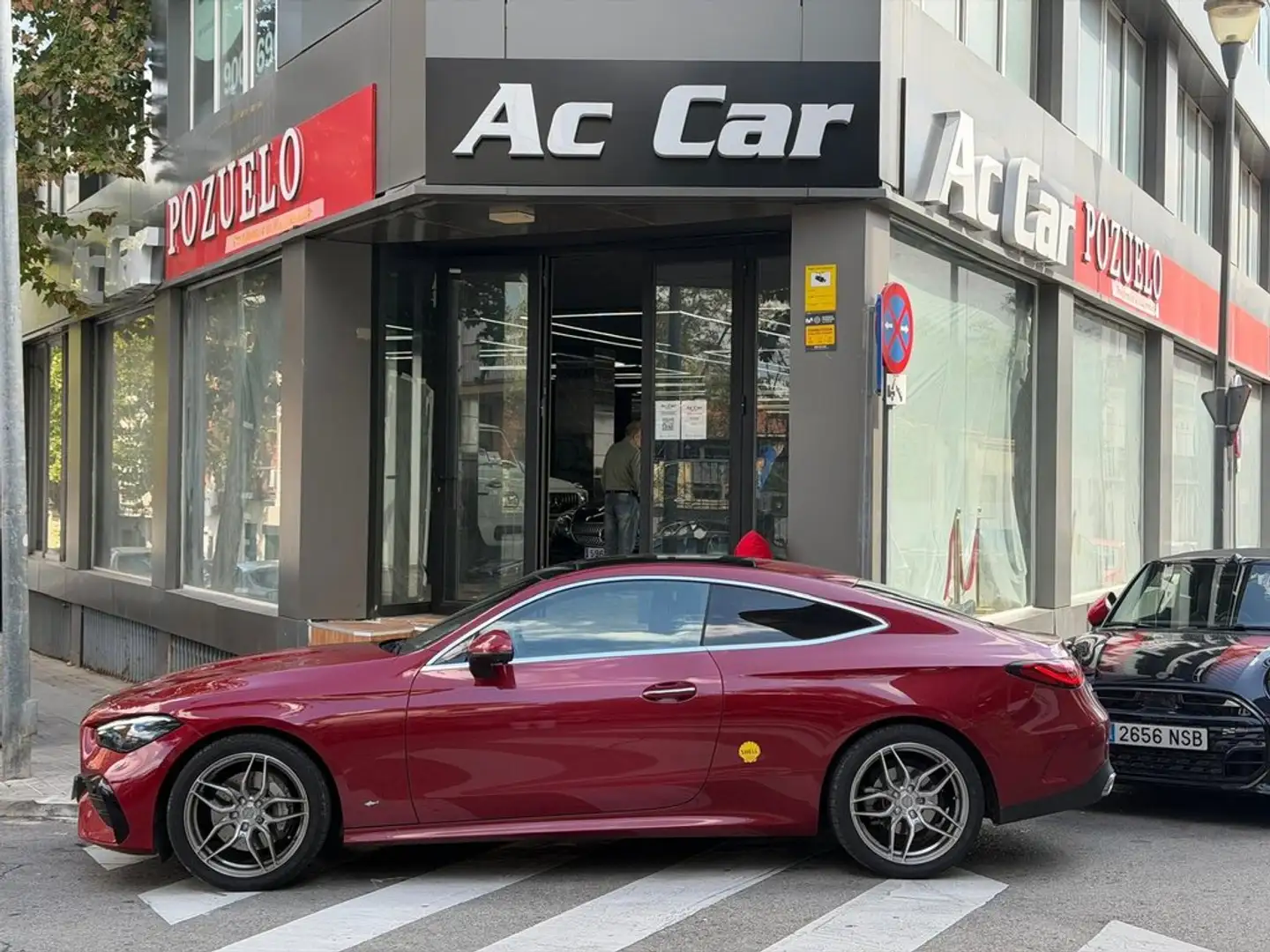 Mercedes-Benz CLE 220 d Coupé Rojo - 1