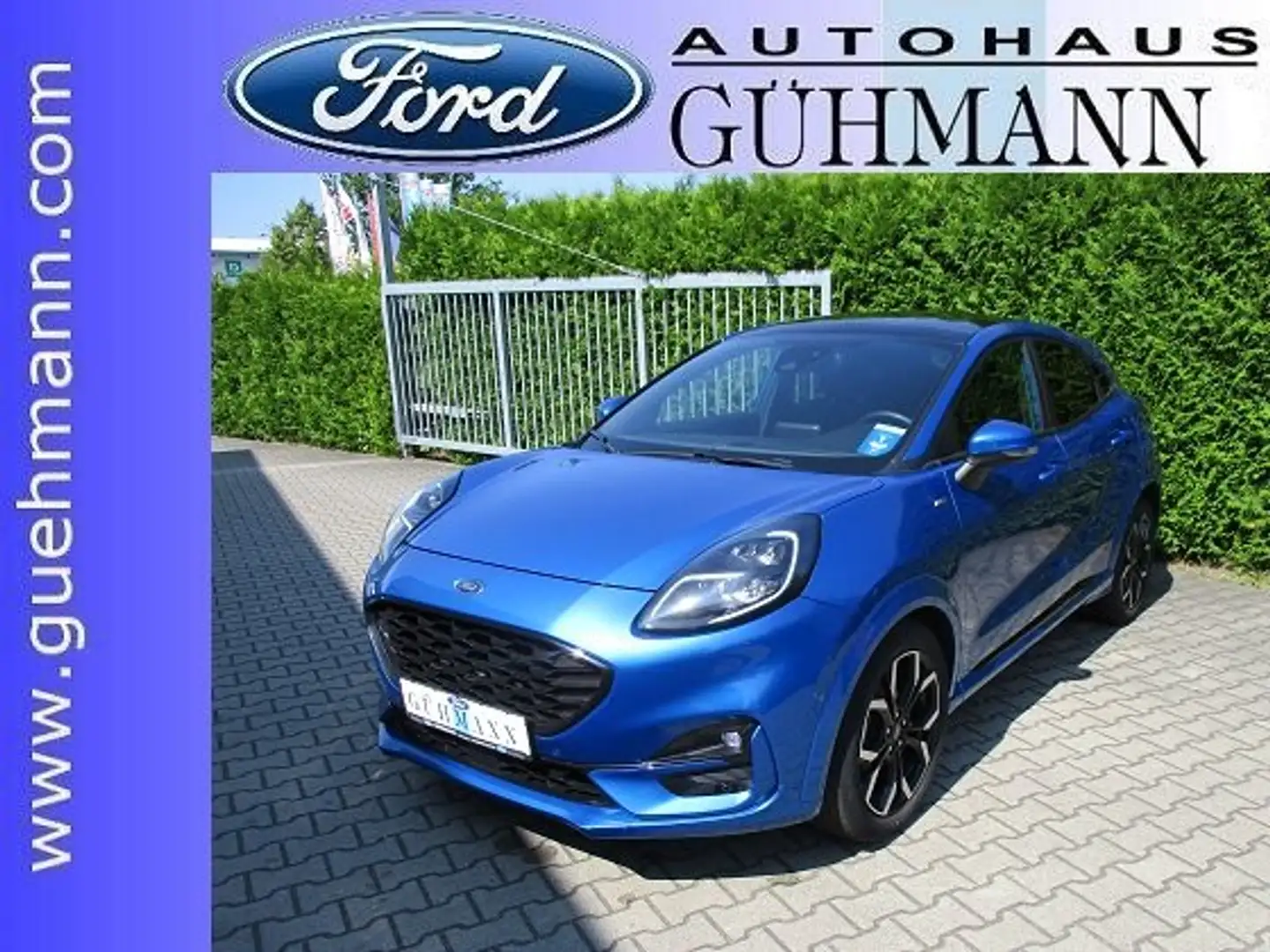 Ford Puma 1.0 EcoBoost Hybrid ST-LINE X Navi, Pano, LED Blau - 1