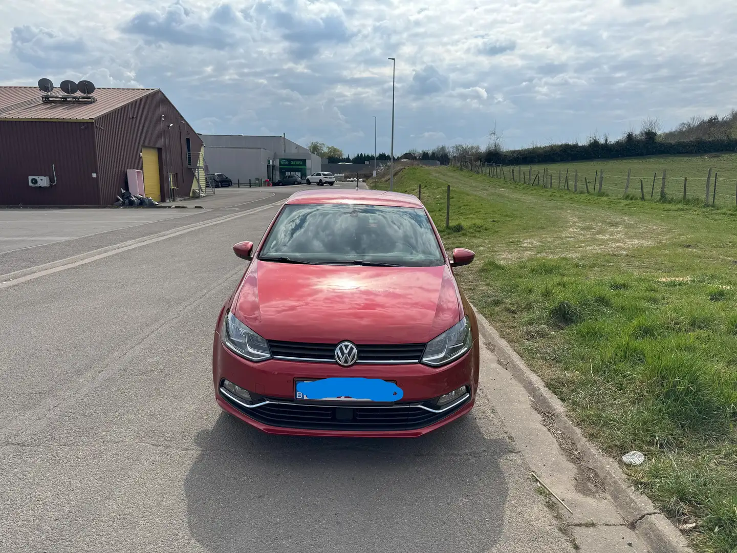 Volkswagen Polo Polo 1.4 CR TDi Comfortline BMT DSG Rouge - 1