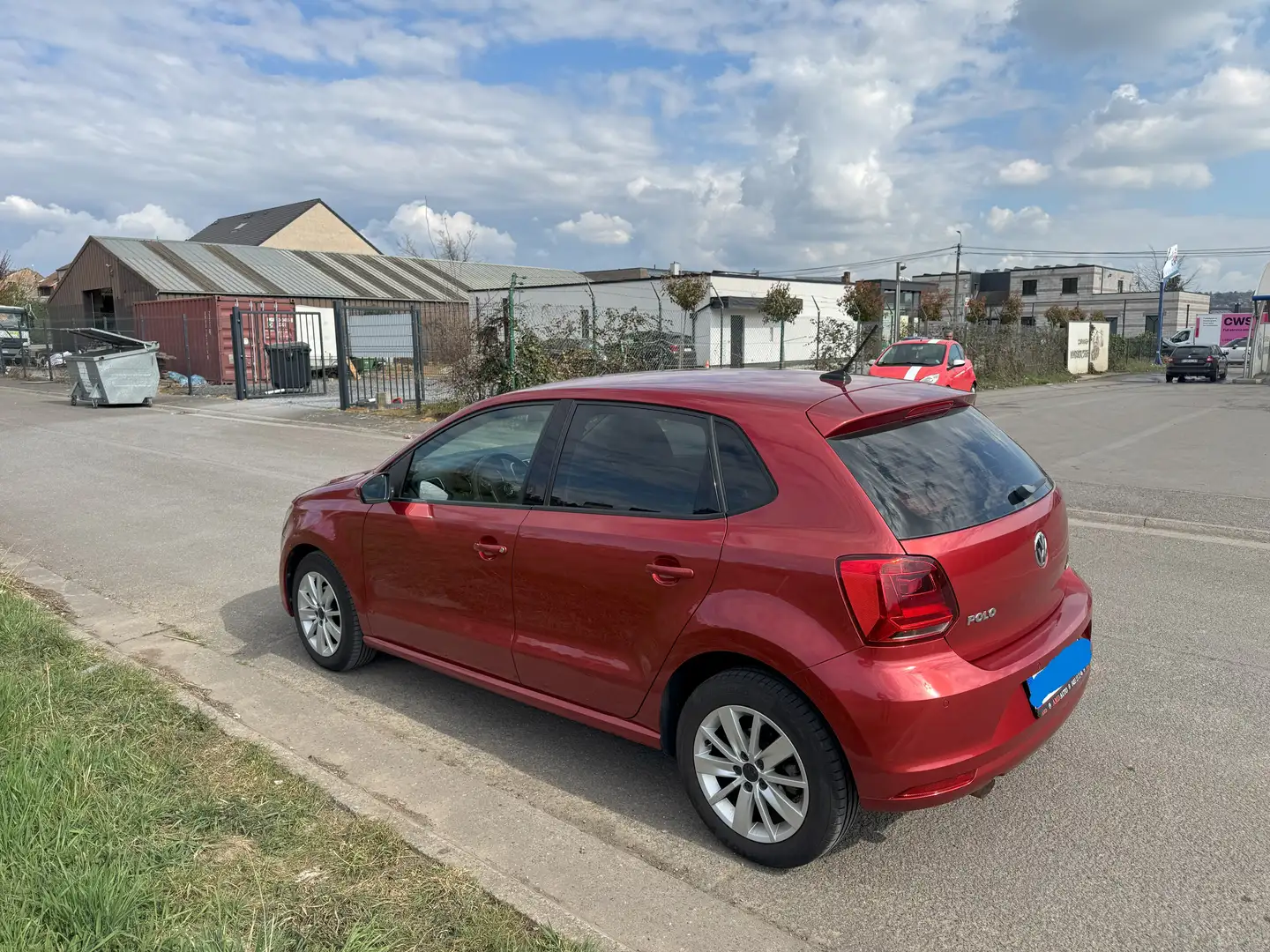 Volkswagen Polo Polo 1.4 CR TDi Comfortline BMT DSG Rouge - 2