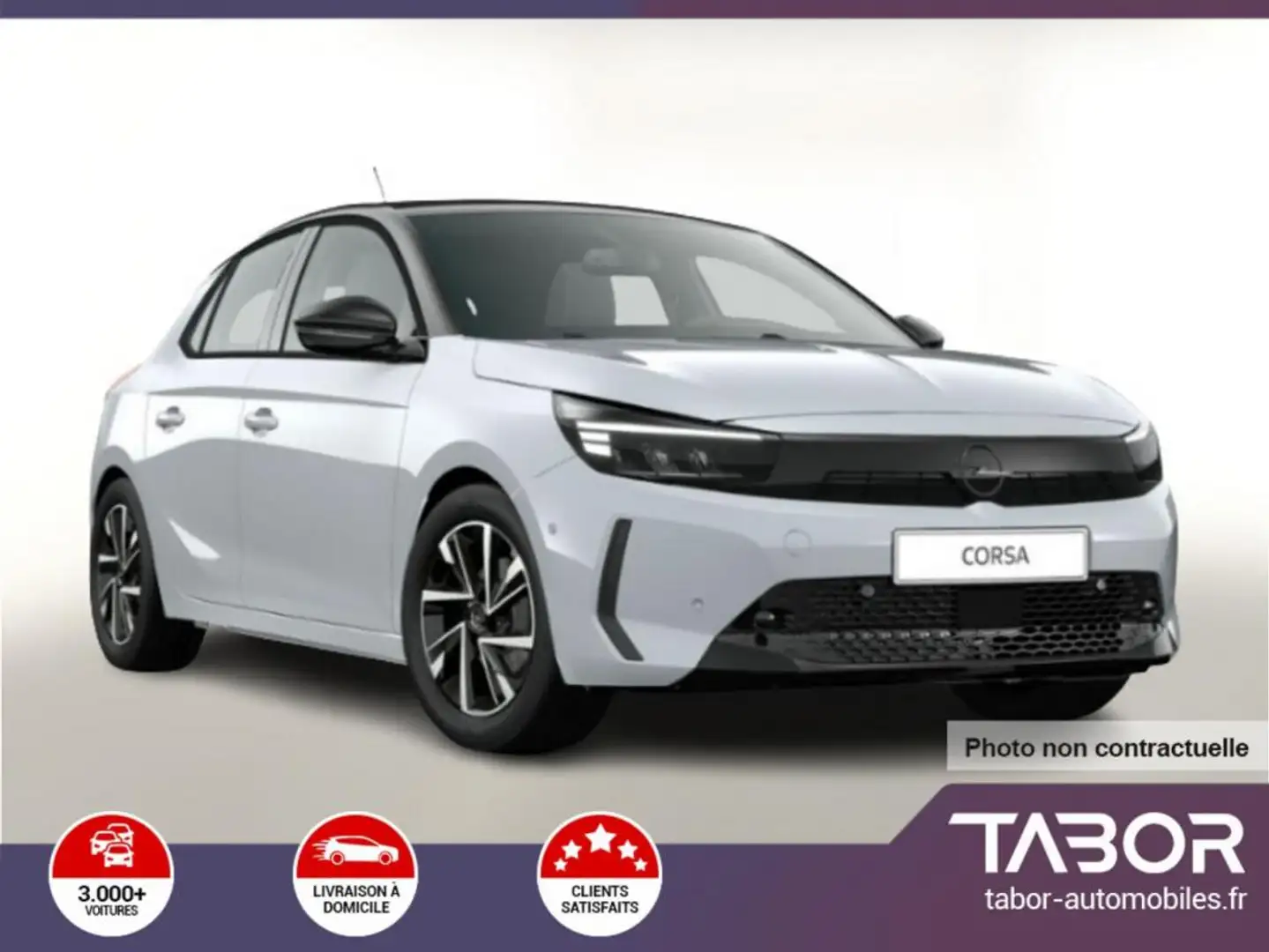 Opel Corsa 1.2 Turbo GS LED TechP radar AppCo Blanc - 1