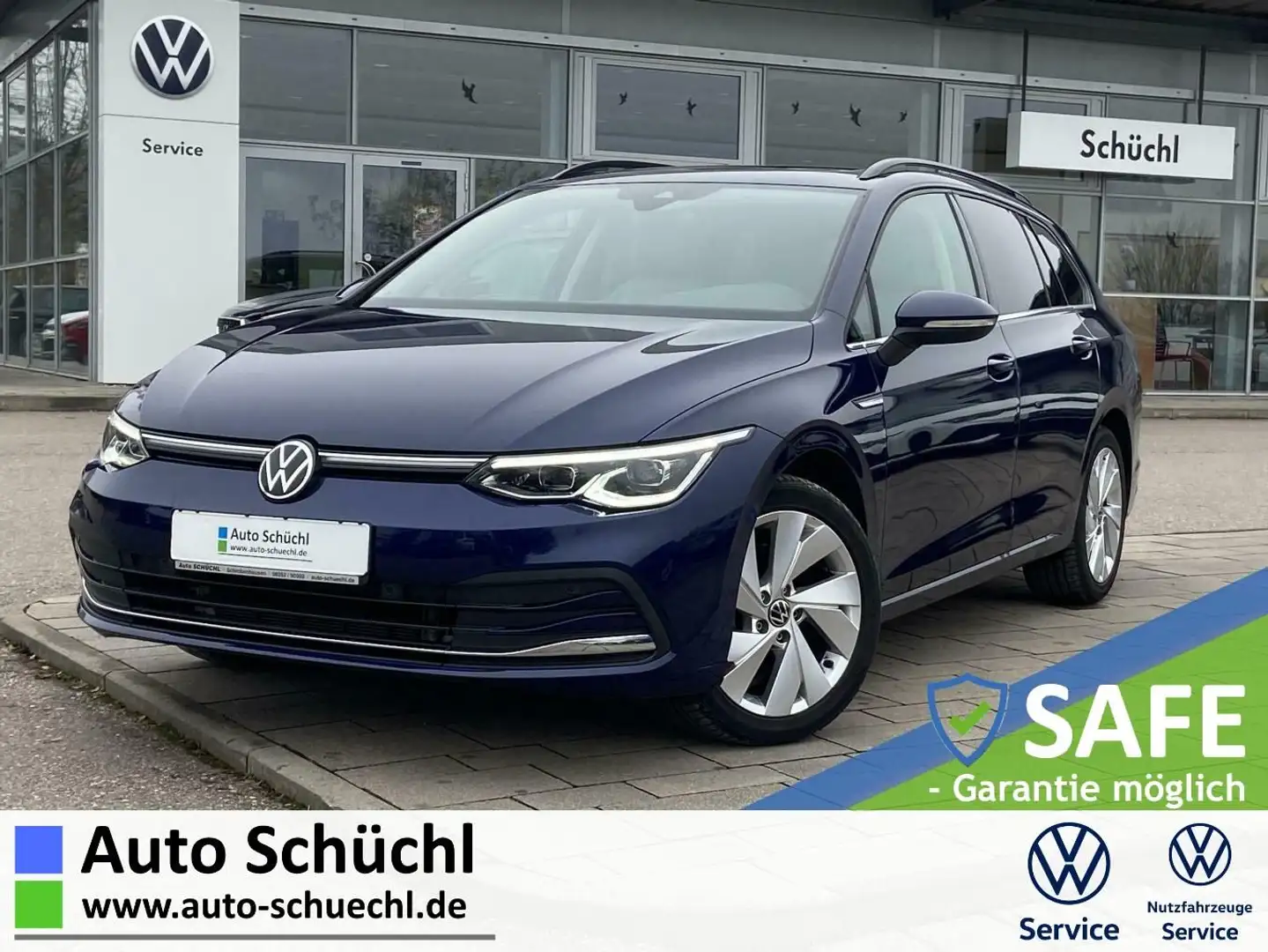 Volkswagen Golf Variant 2.0 TDI DSG Style STANDHEIZUNG+KAME Blau - 1