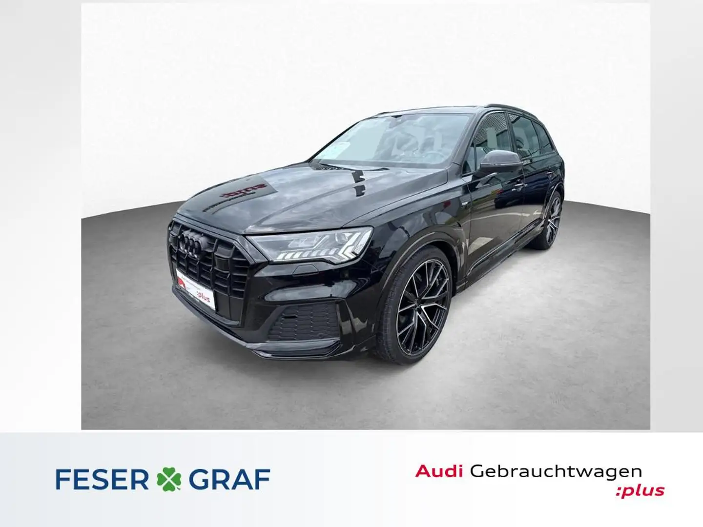 Audi Q7 50 TDI qu. 2 x S line - KAMERA - ACC - MATRIX Schwarz - 1
