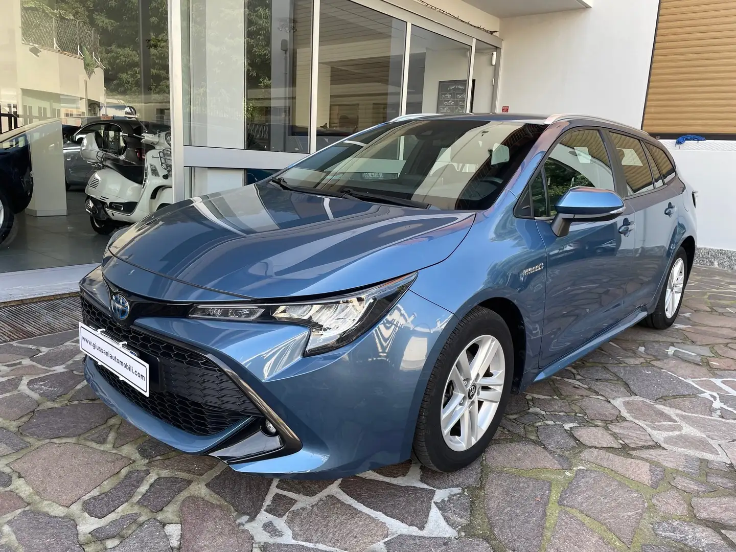 Toyota Corolla Touring Sports 1.8h Business cvt UNICO PROPRIETARI Bleu - 1