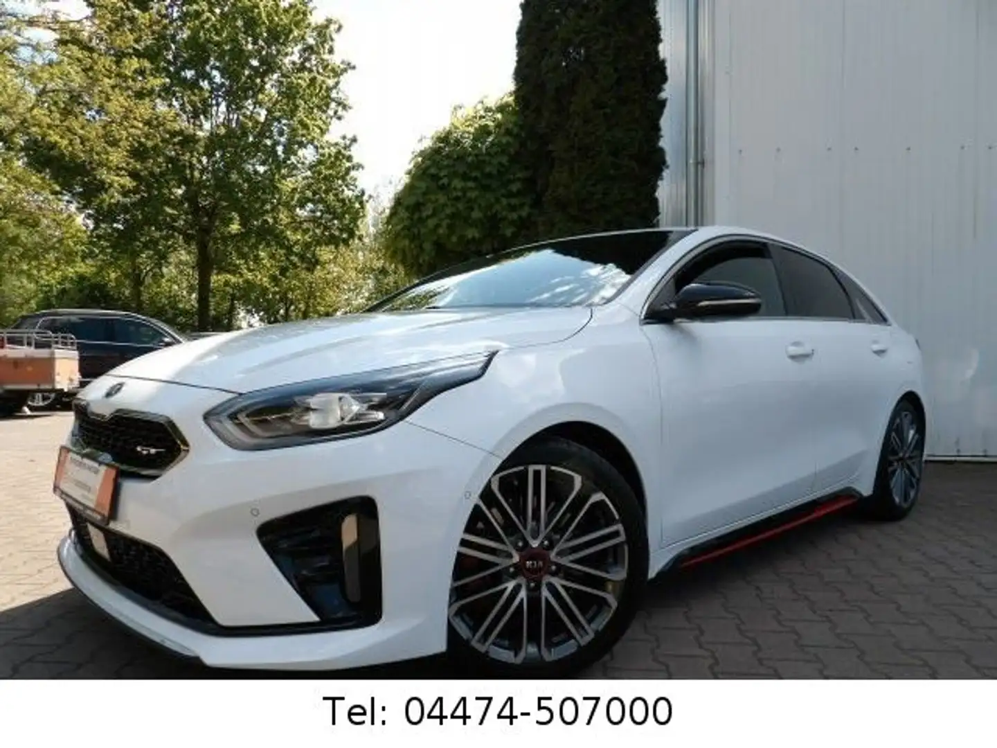 Kia ProCeed / pro_cee'd pro cee'd TGDI 205 GT Kamera Navi JBL 1.Hand Weiß - 1