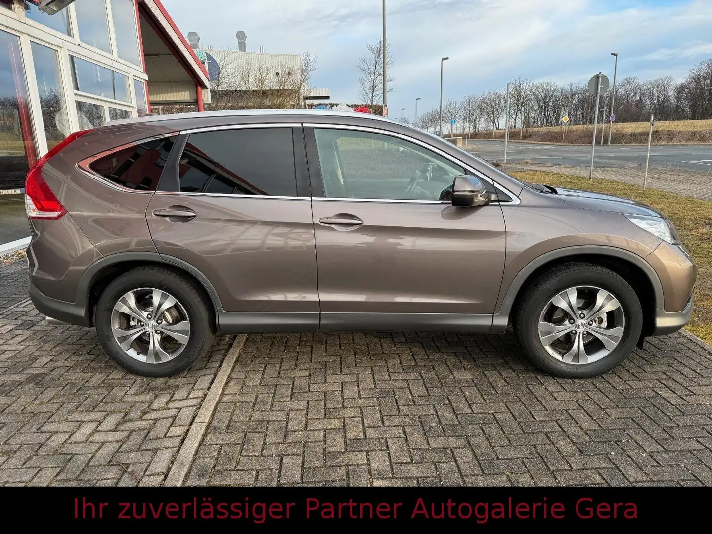 Honda CR-V Lifestyle 4WD BiXenon Navi SHZ DAB PDC RK ! Grijs - 2