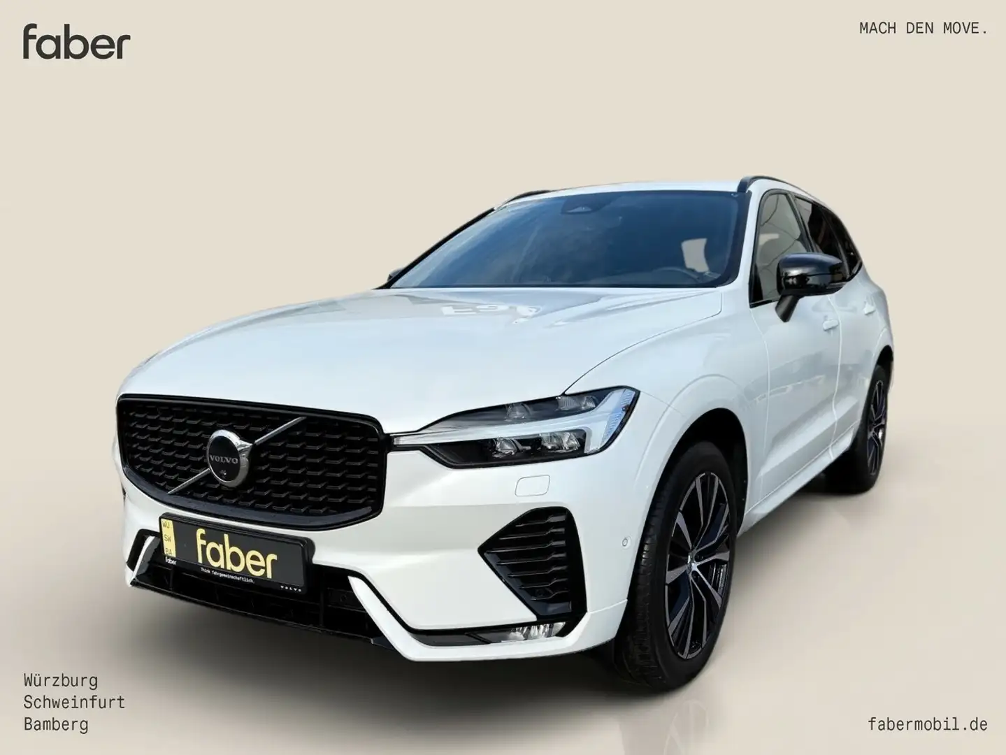 Volvo XC60 B4 AWD Diesel Plus Dark Blanc - 1