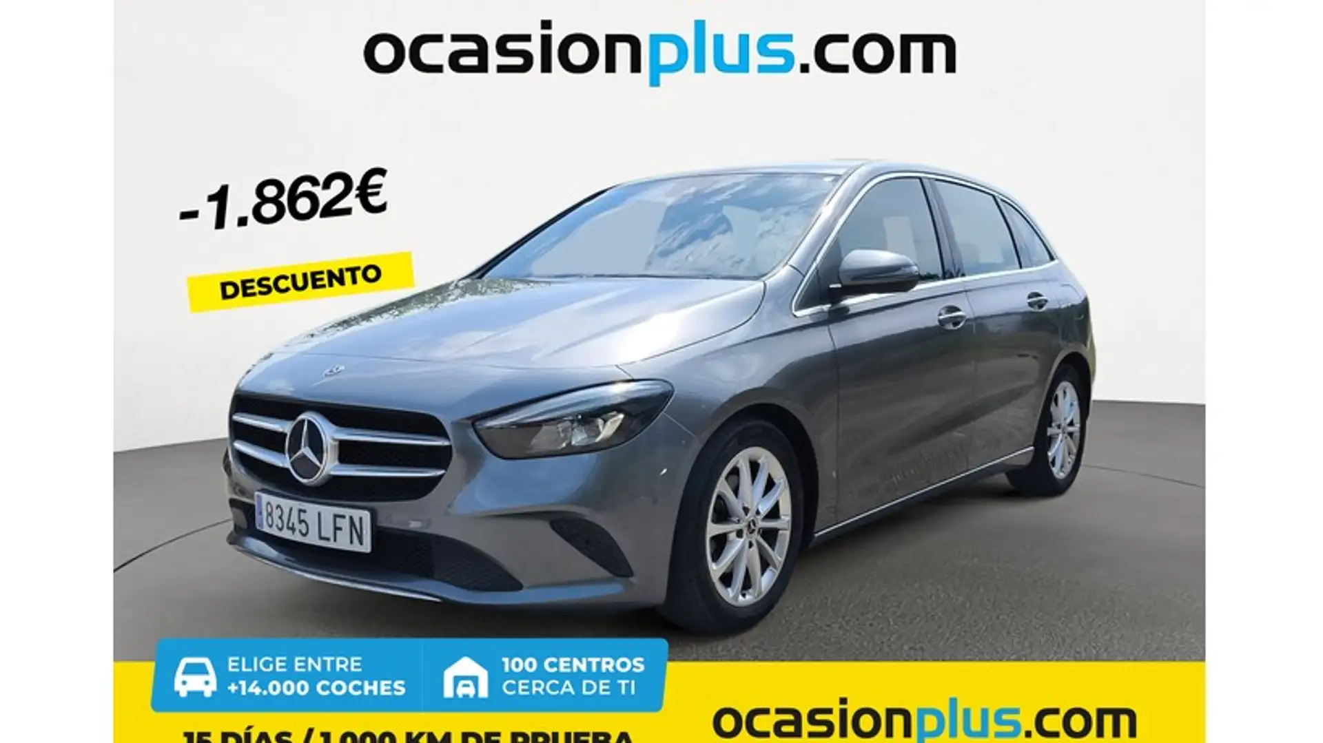 Mercedes-Benz B 180 180d 7G-DCT Gris - 1