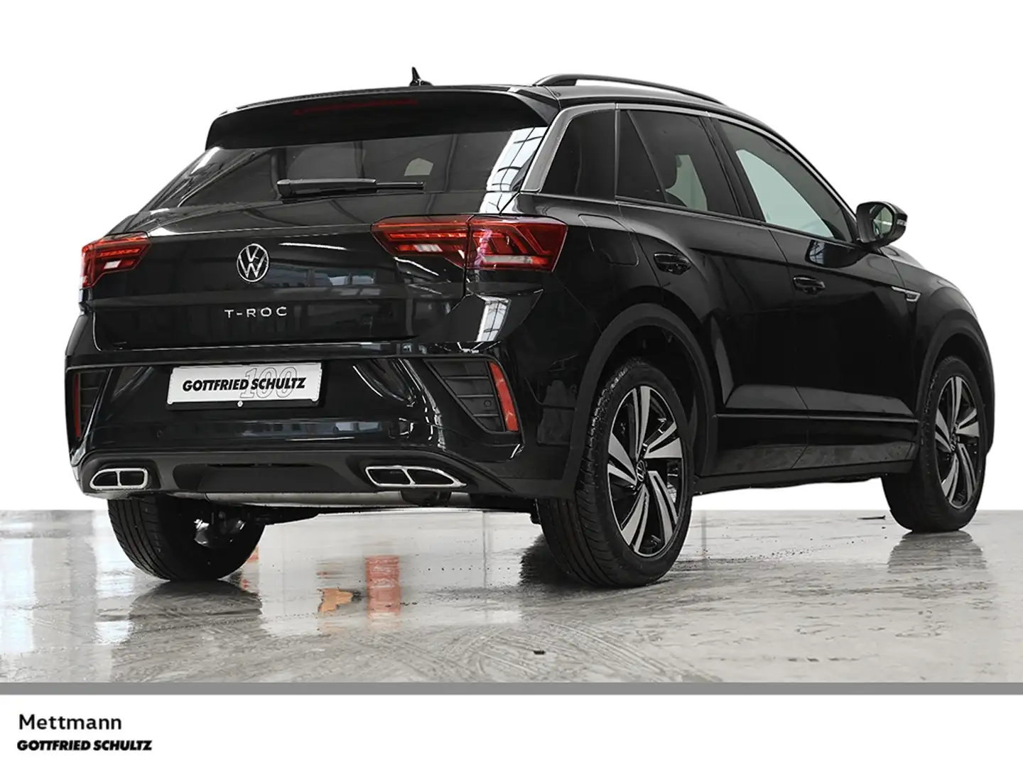 Volkswagen T-Roc R-Line 1.5 TSI DSG SHZ LED NAV APP RFK AHK IQD Schwarz - 2