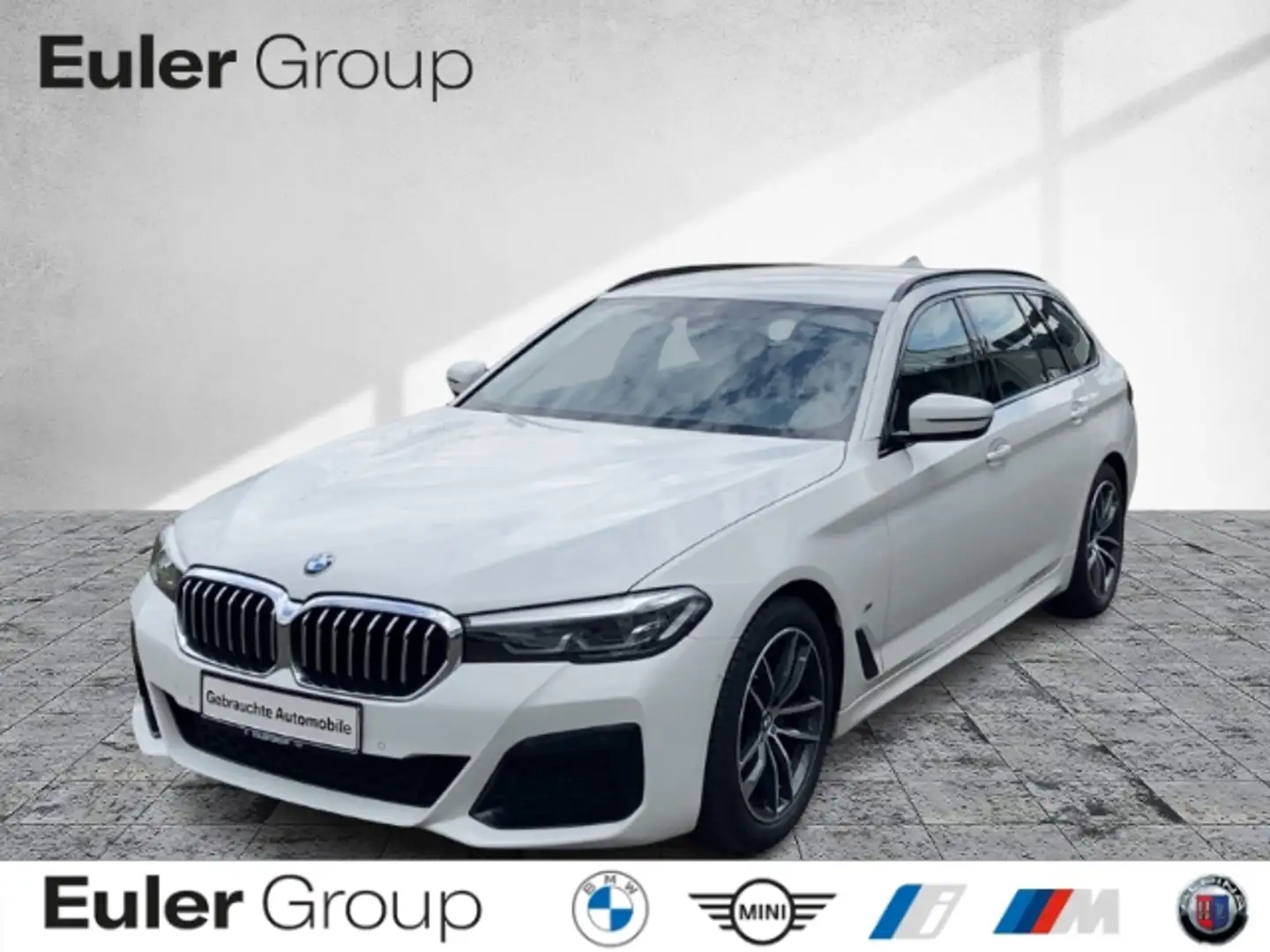 BMW 520 d Tour M-Sport Luftfederung LED LCProf NAV SHZ El. Blanc - 1
