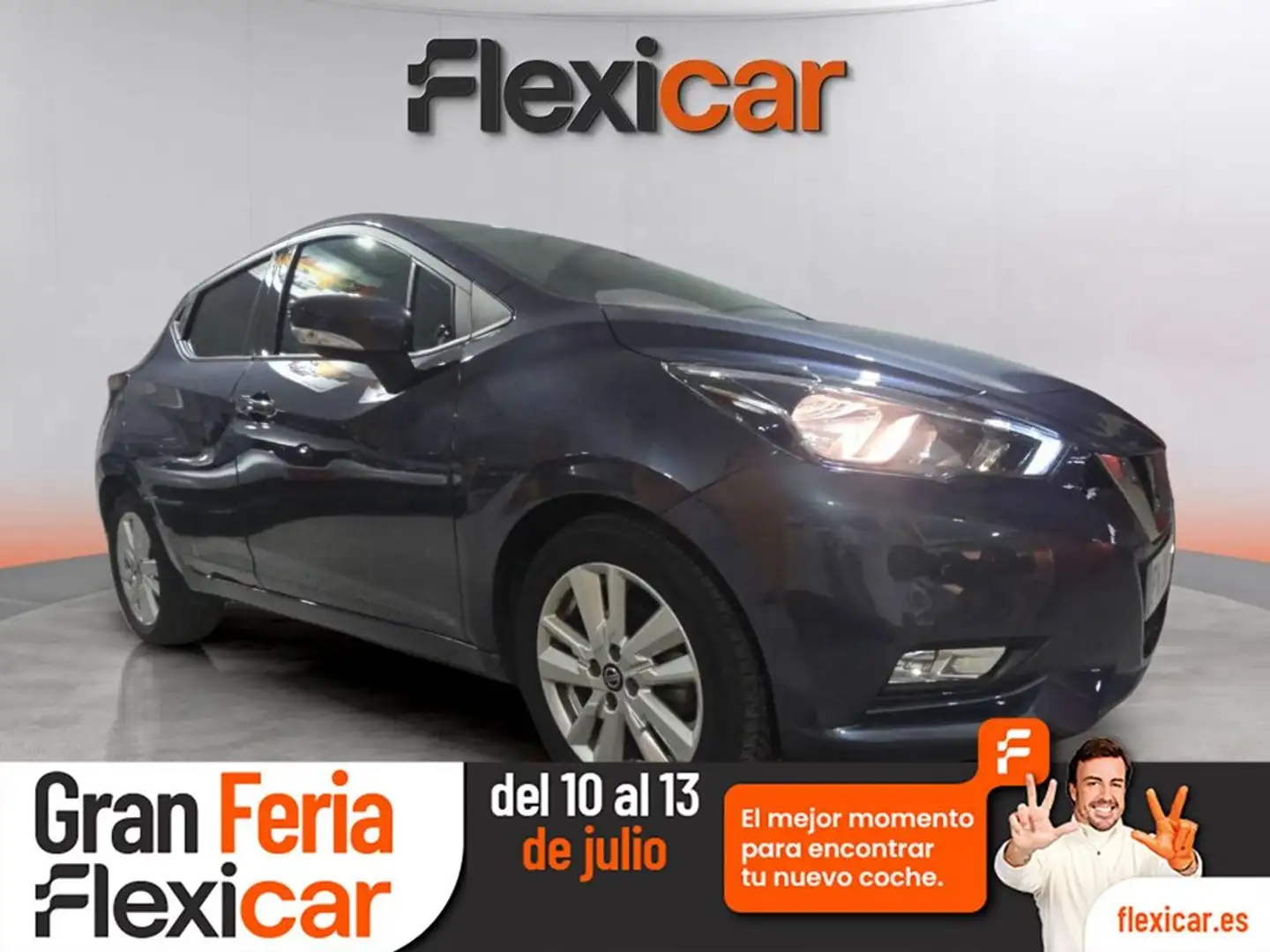 Nissan Micra IG-T 74 kW (100 CV) E6D Acenta Gris - 1