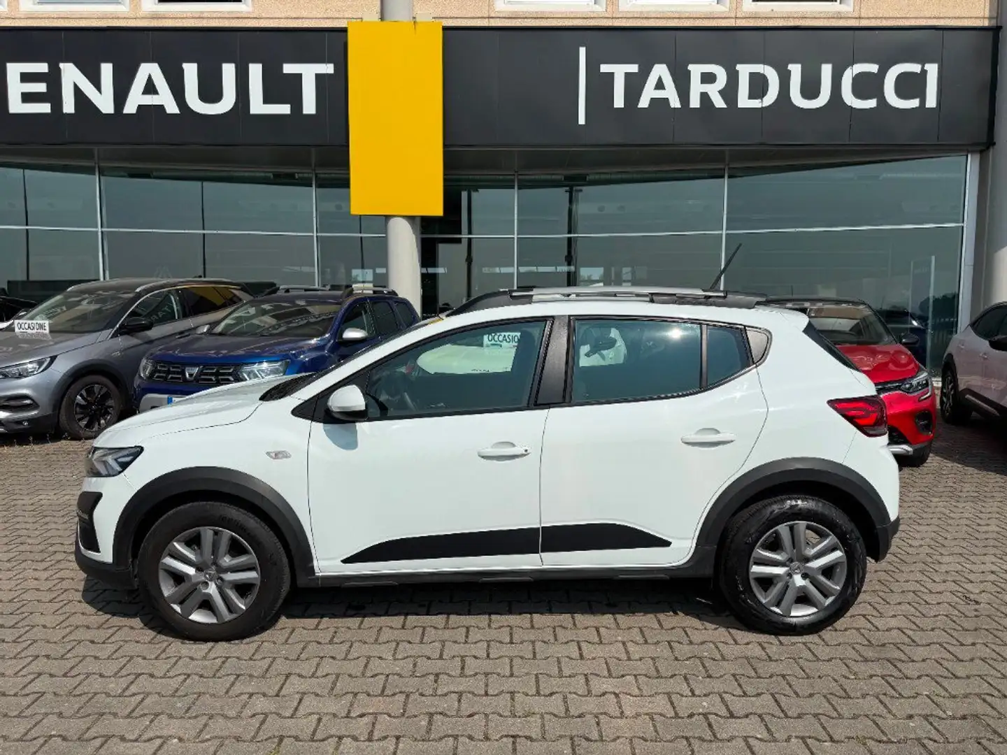 Dacia Sandero Sandero Stepway 1.0 TCe 90 CV Comfort SL DaciaPlus Bianco - 2