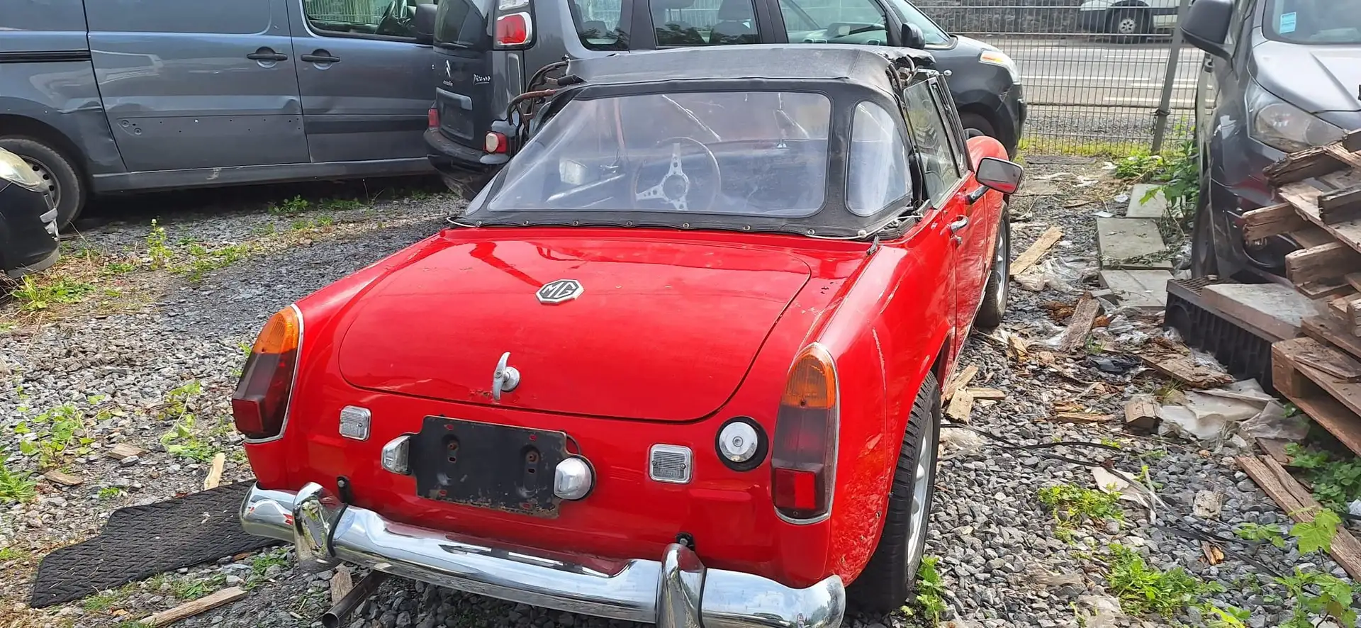 MG Midget MIDGET SPORT 1.6 l-ANCETRE 1996- RECONDITIONNEE Rouge - 2