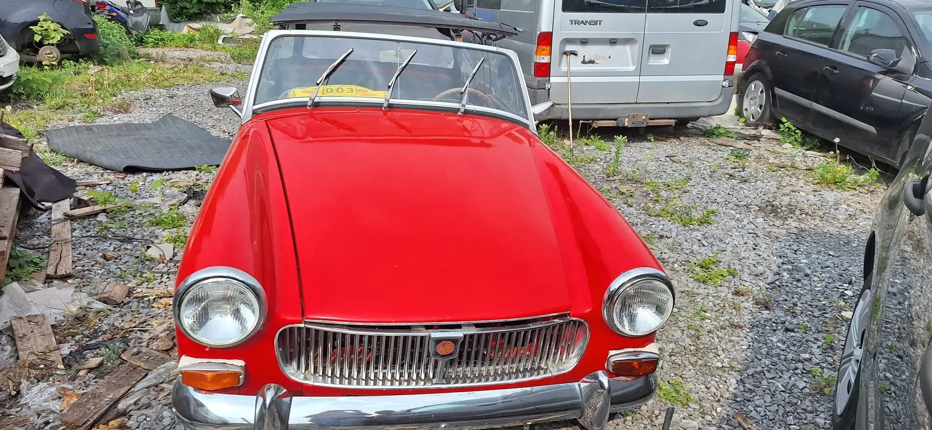 MG Midget MIDGET SPORT 1.6 l-ANCETRE 1996- RECONDITIONNEE Rouge - 1
