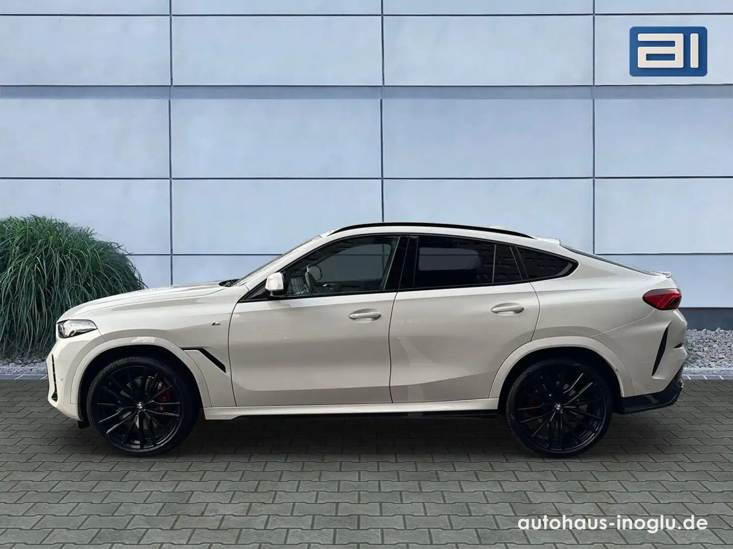 BMW X6 xDriveM.Sp Pro+Innovp+Travelp+Drivp+PanoD+22 Blanc - 2