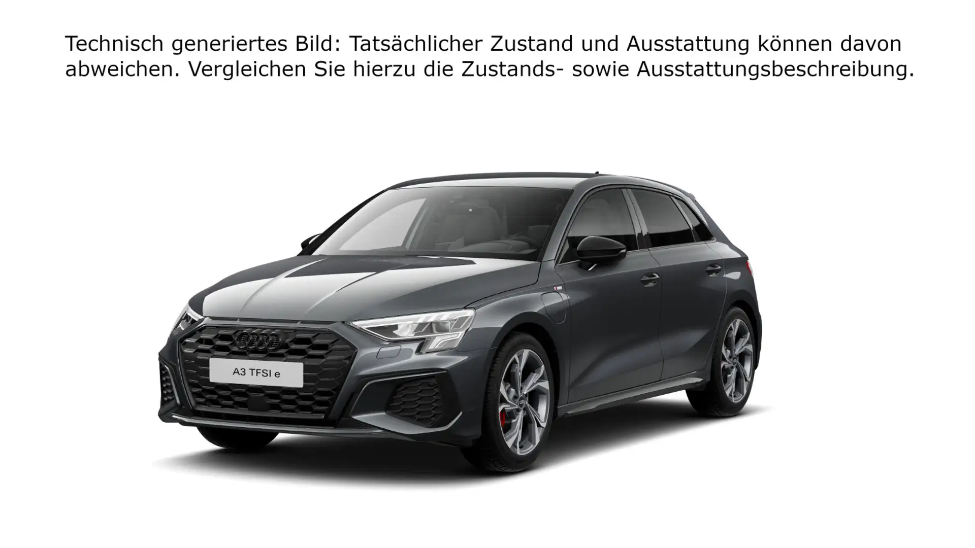 Audi A3 S line 45 TFSIe Grau - 2