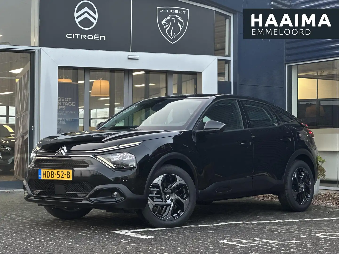 Citroen C4 1.2 Hybrid 136pk Plus | Comfort Stoelen | Stoel-/V Zwart - 1