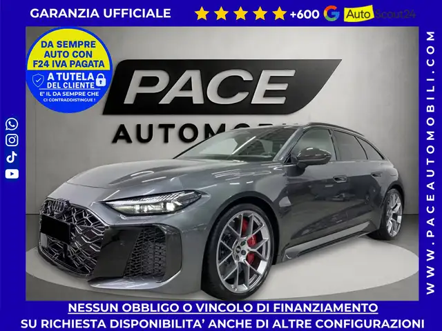 Audi RS5 AVANT 2.9 TFSIe B&O BLACK PACK FRENI IN CARBOCERAMICA KAMERA 360
