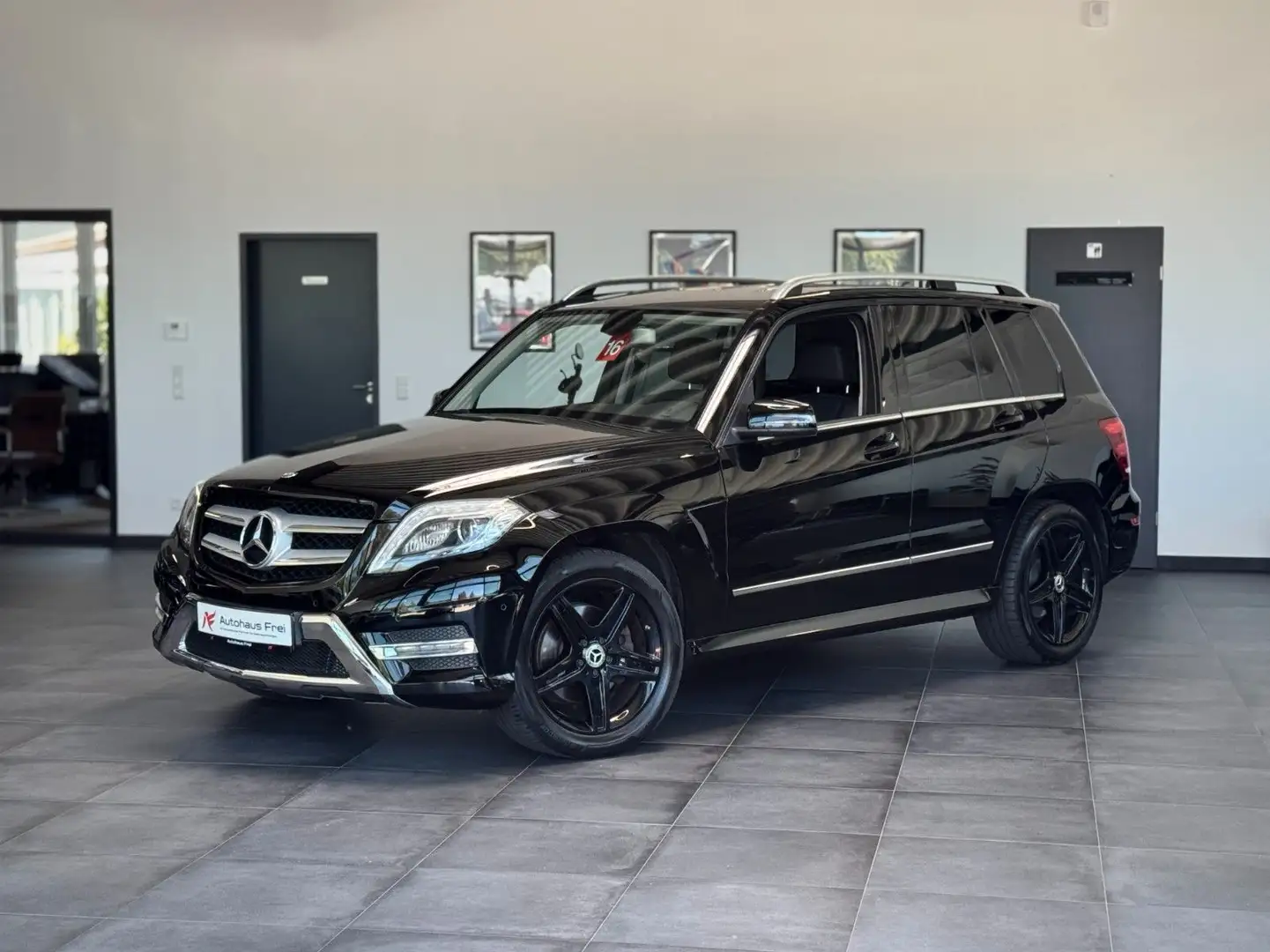 Mercedes-Benz GLK 220 4Matic *AMG*Bi-Xenon*AHK*ILS*Scheckheft* Negro - 2