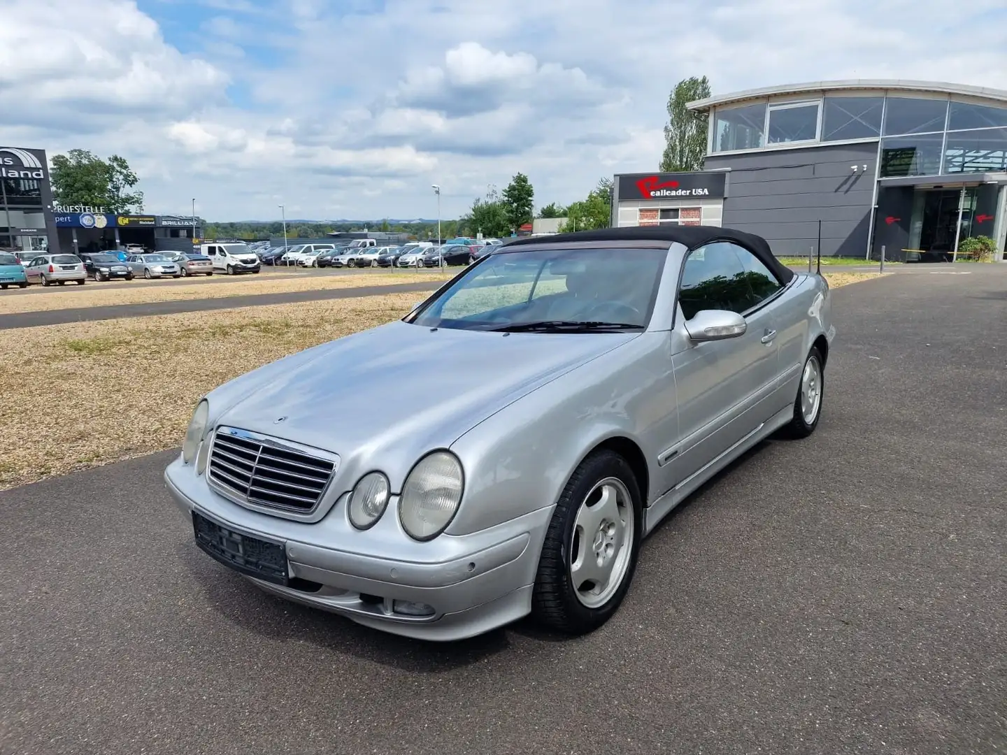 Mercedes-Benz CLK 200 KOMPRESSOR ELEGANCE Automatik Ezüst - 1