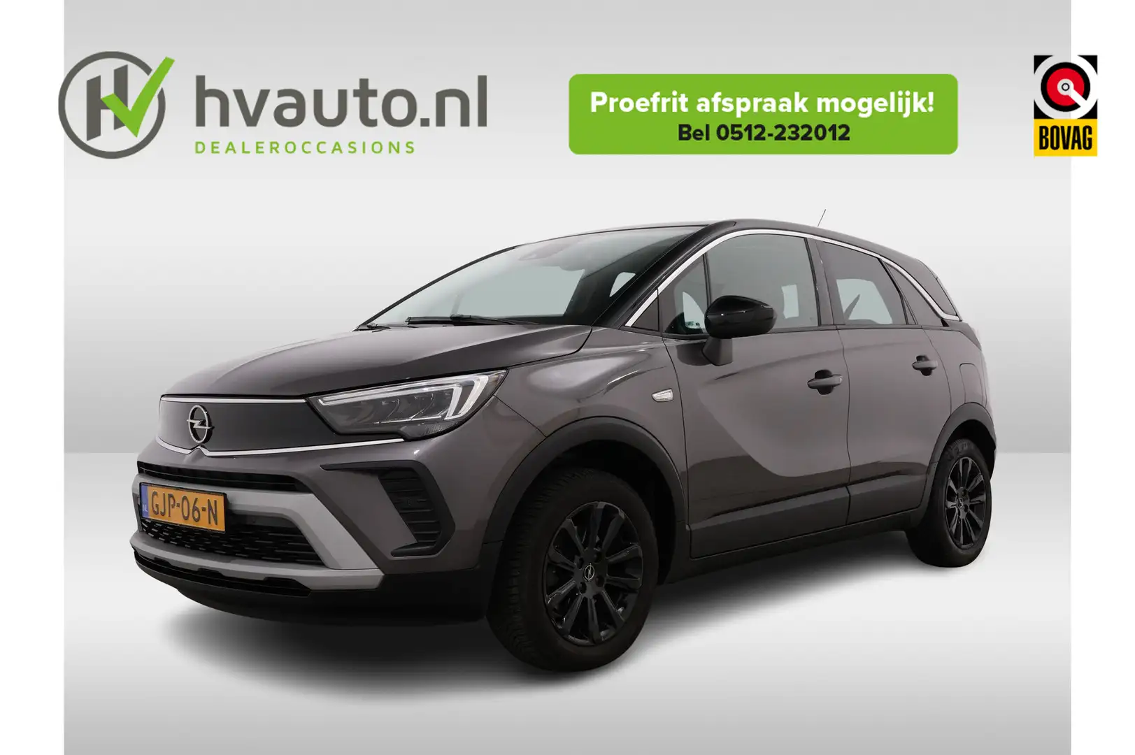 Opel Crossland 1.2 TURBO 130PK ELEGANCE AUT6 | Navi | Camera | Tr Grau - 1
