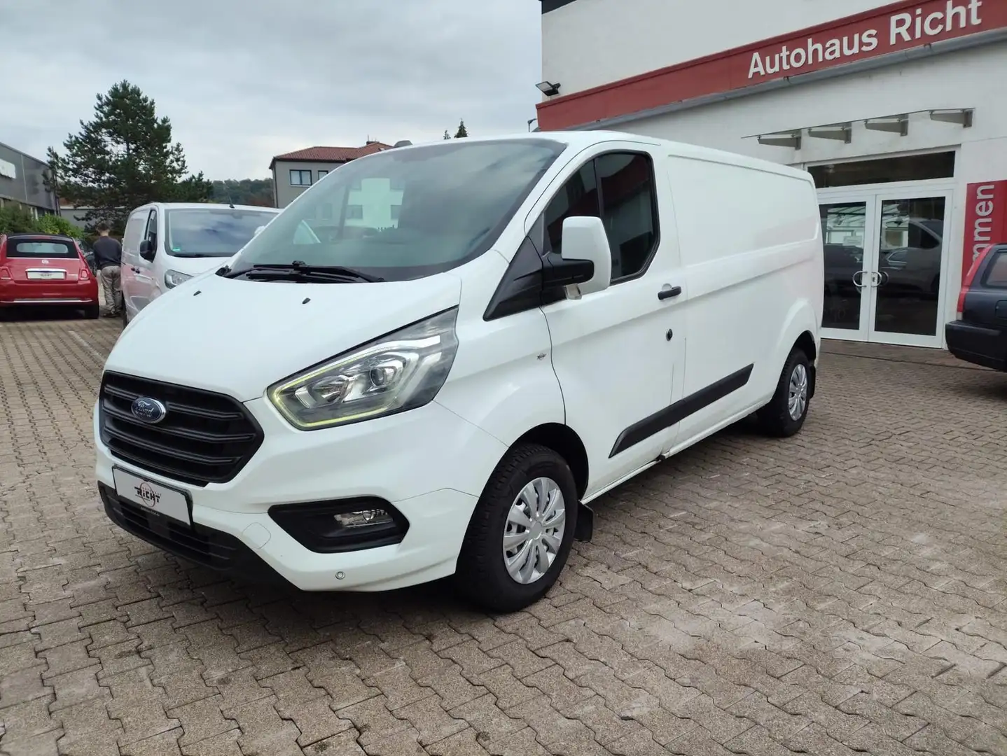 Ford Transit Custom 2.0TDCi 300 L2 Trend AHK Sicht PDC Bianco - 2