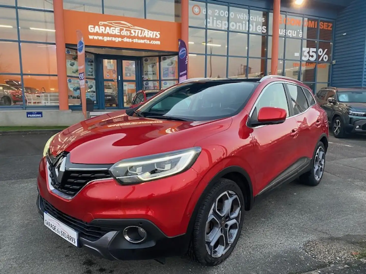 Renault Kadjar 1.2 ENERGY TCe - 130 - INTENS - TOIT PANO Rouge - 1