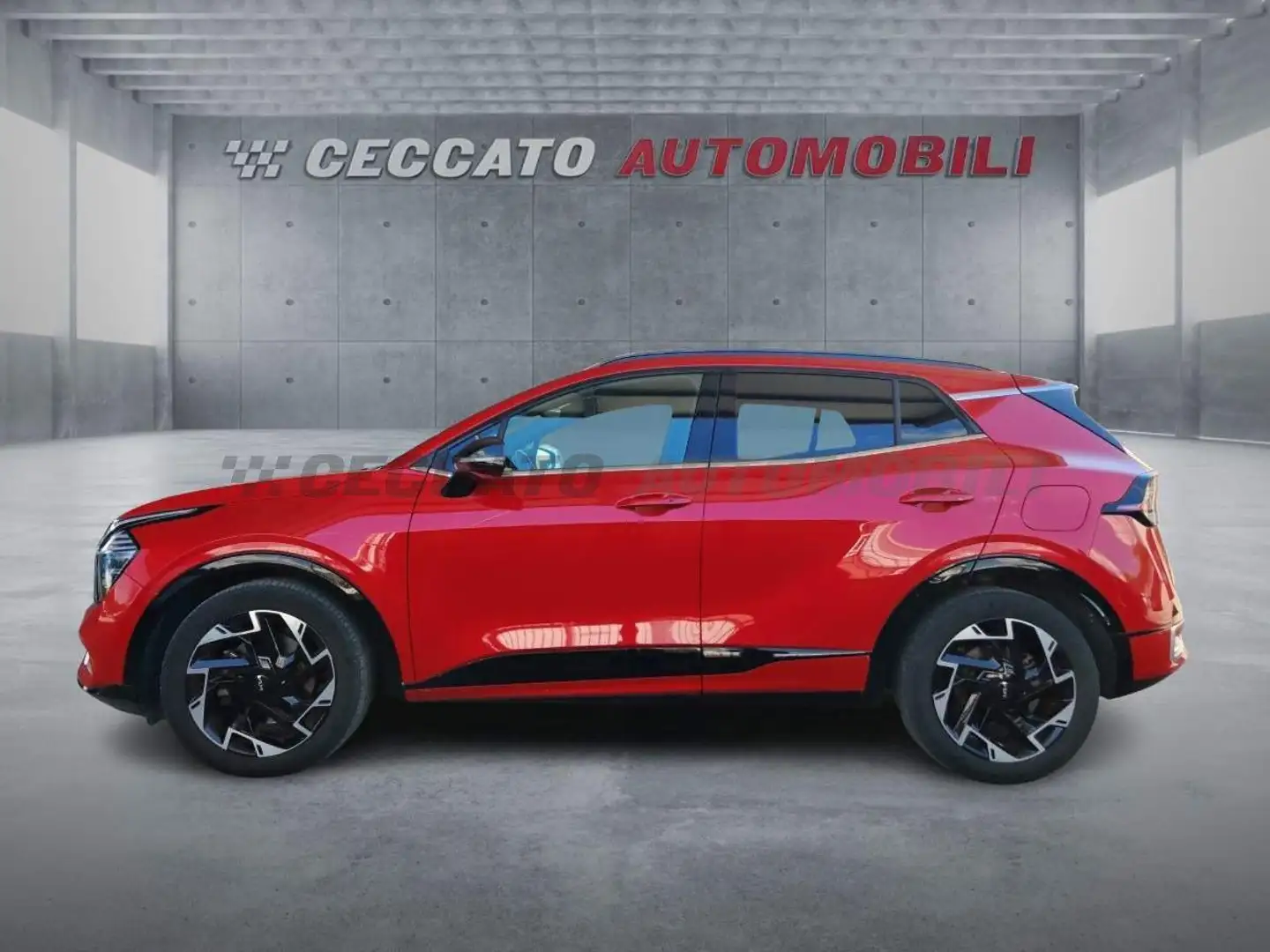 Kia Sportage Sportage 1.6 crdi mhev GT-line dct Rosso - 2