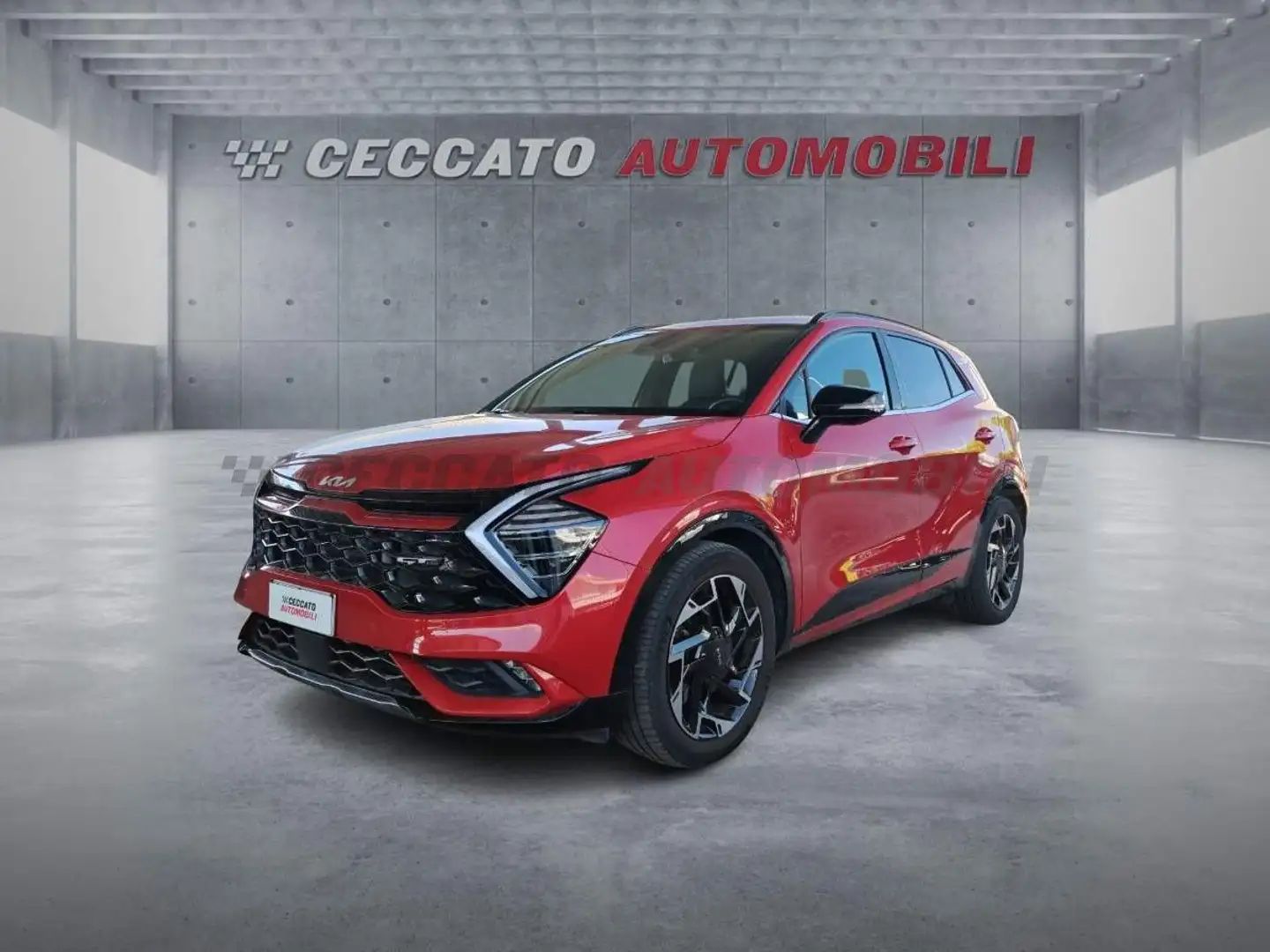 Kia Sportage Sportage 1.6 crdi mhev GT-line dct Rosso - 1