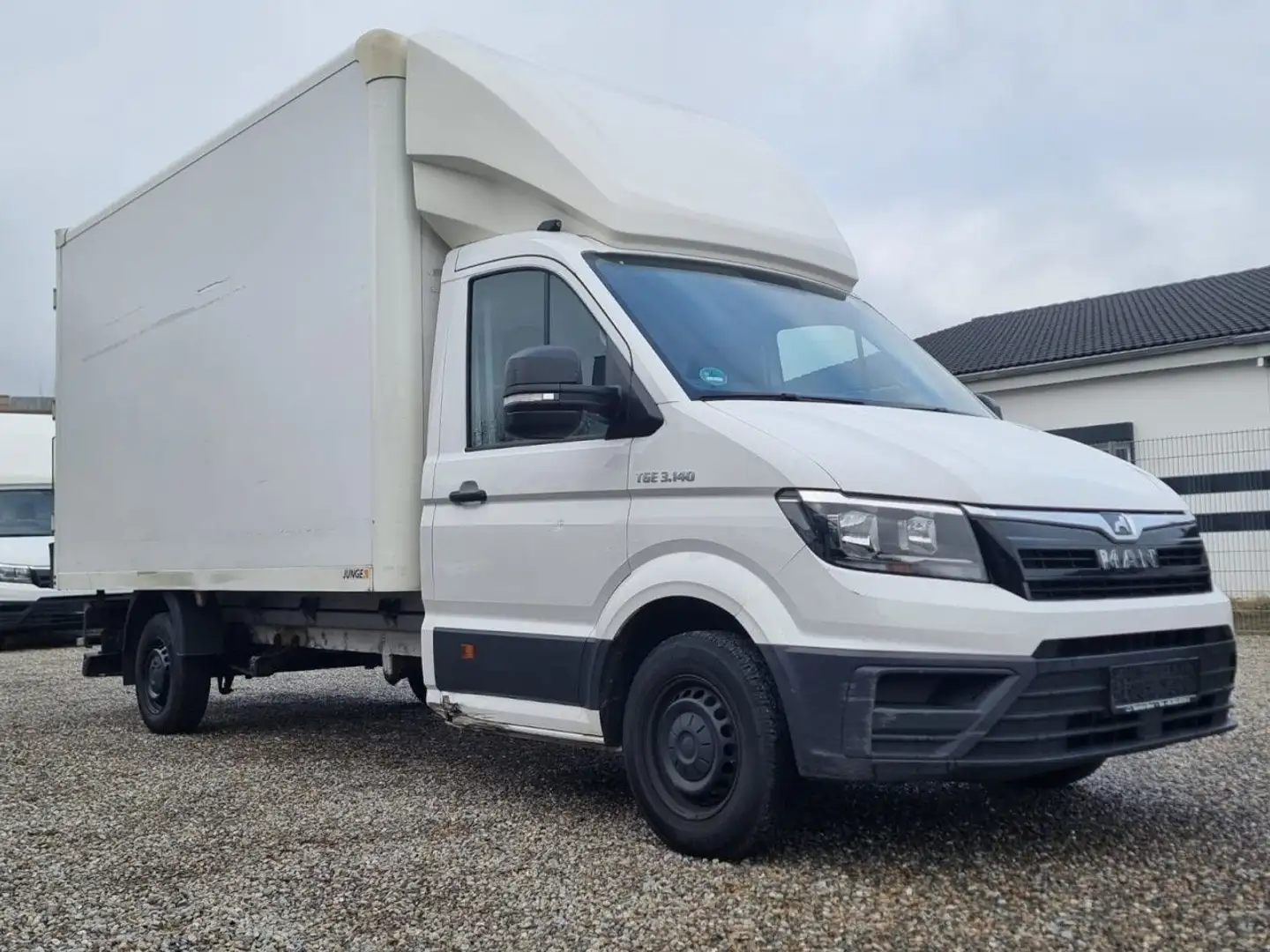 MAN TGE KOFFER,3-SITZER,KLIMA,KAMERA,1.HAND Klima Blanc - 2