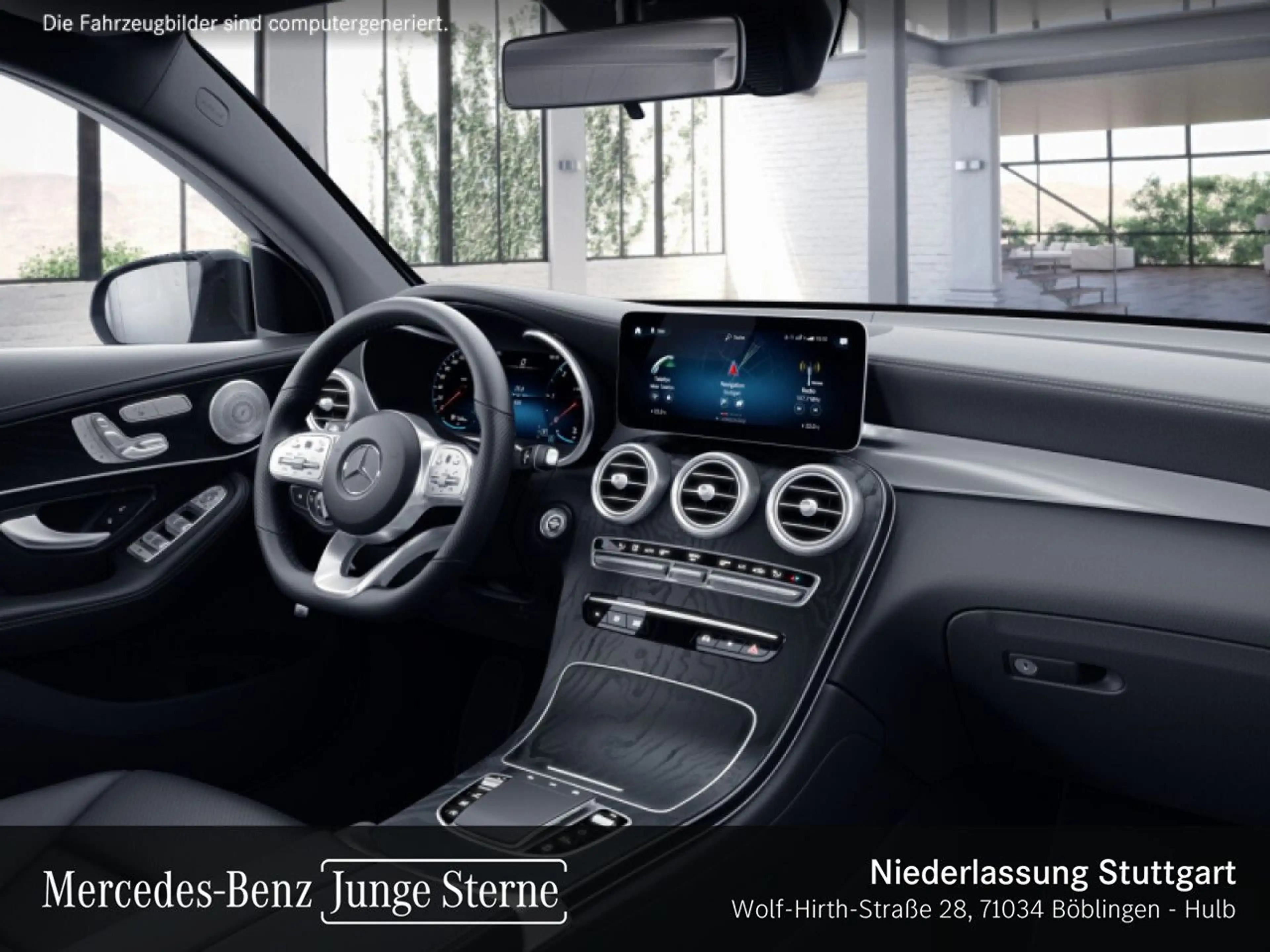 Mercedes-Benz GLC 300 d Coupé 4M AMG+NIGHT+360+LED+BURMESTER+9G — photo 11