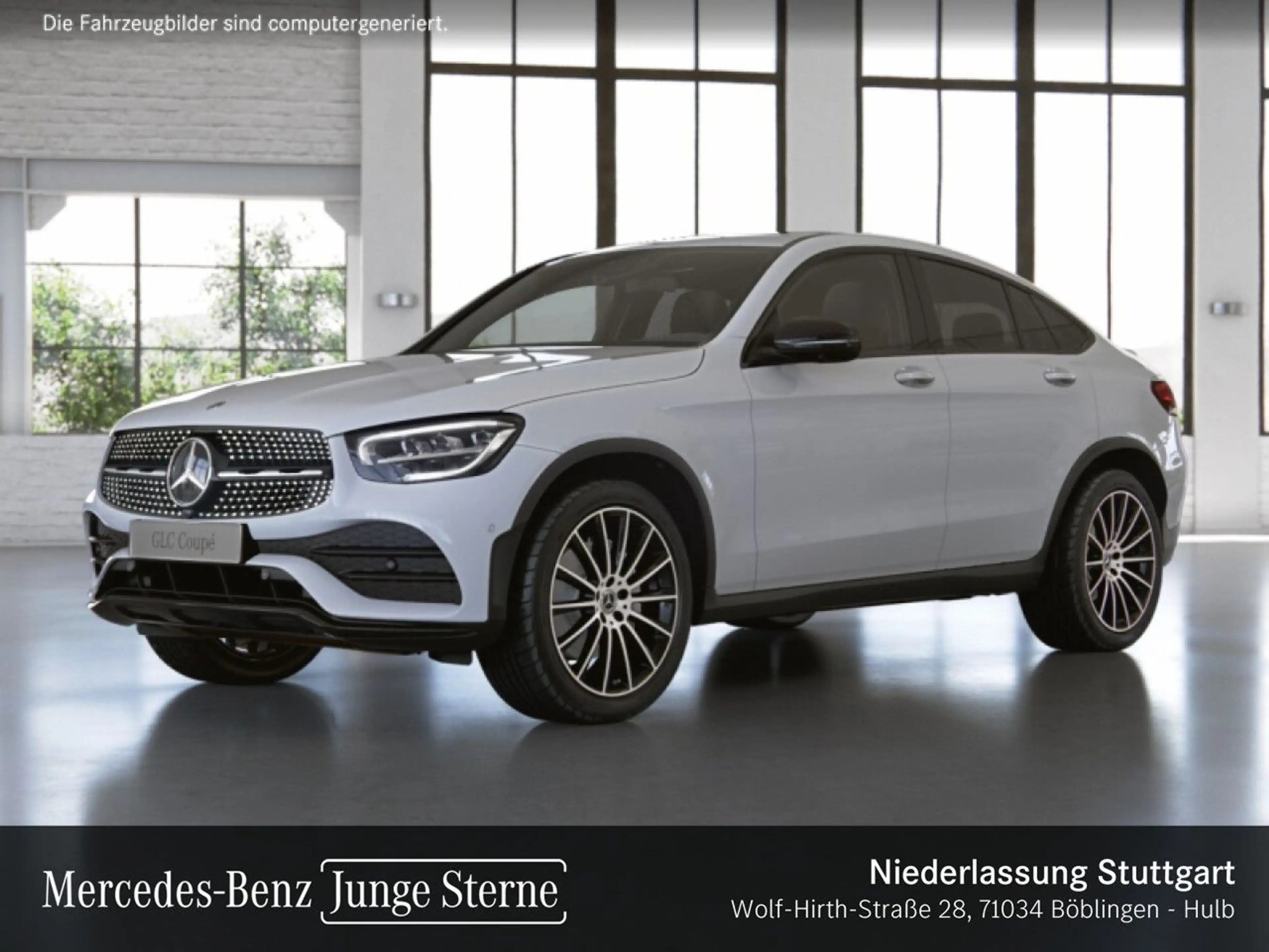 Mercedes-Benz GLC 300 d Coupé 4M AMG+NIGHT+360+LED+BURMESTER+9G — photo 14