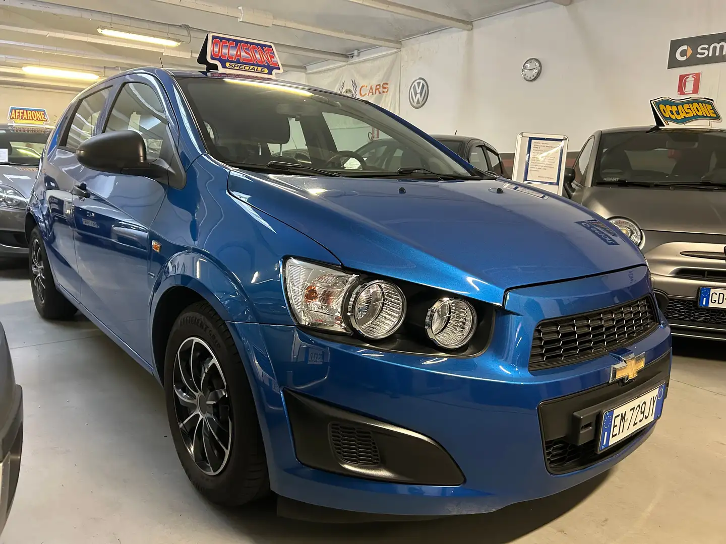 Chevrolet Aveo Aveo 1.2 LS 70cv 5p EURO 5 NEOPATENTATI Blu/Azzurro - 2