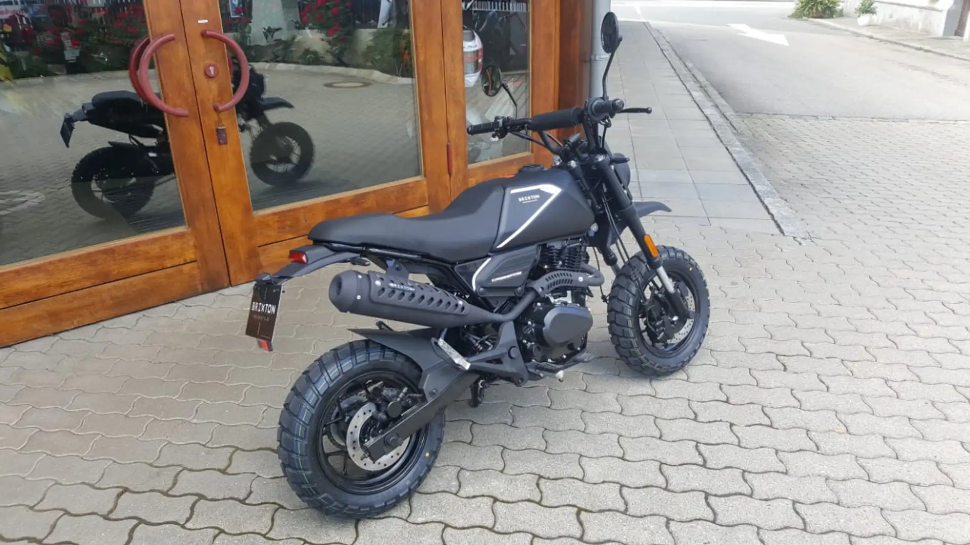 Brixton Crossfire 125 XS Motorcycles Motorrad Neu Garantie Finanzierung Schwarz - 2