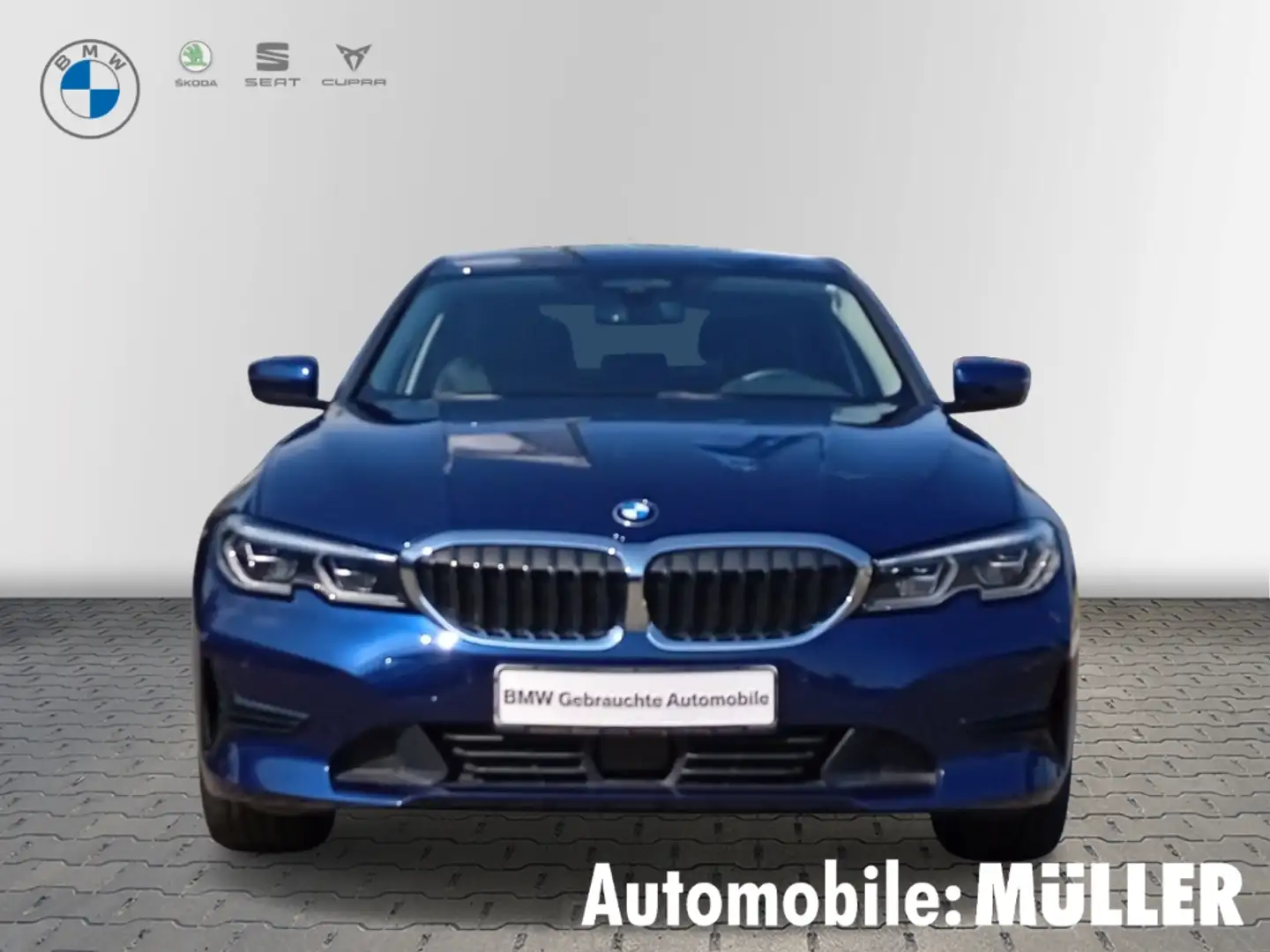 BMW 330 e Lim. Park-Assistent*HUD*Soundsystem*HarmanKardon Blau - 2