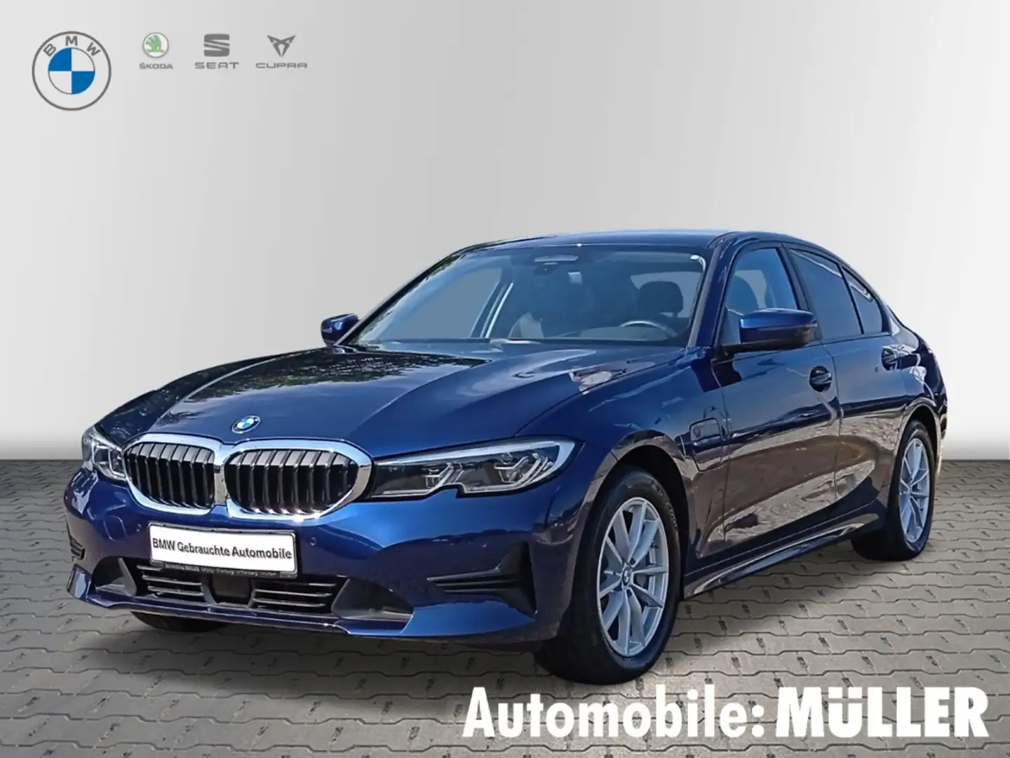 BMW 330 e Lim. Park-Assistent*HUD*Soundsystem*HarmanKardon Blau - 1