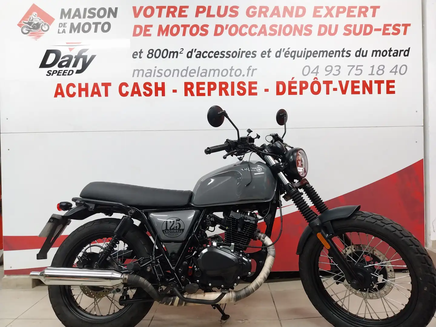 Brixton Cromwell 125 Gris - 1