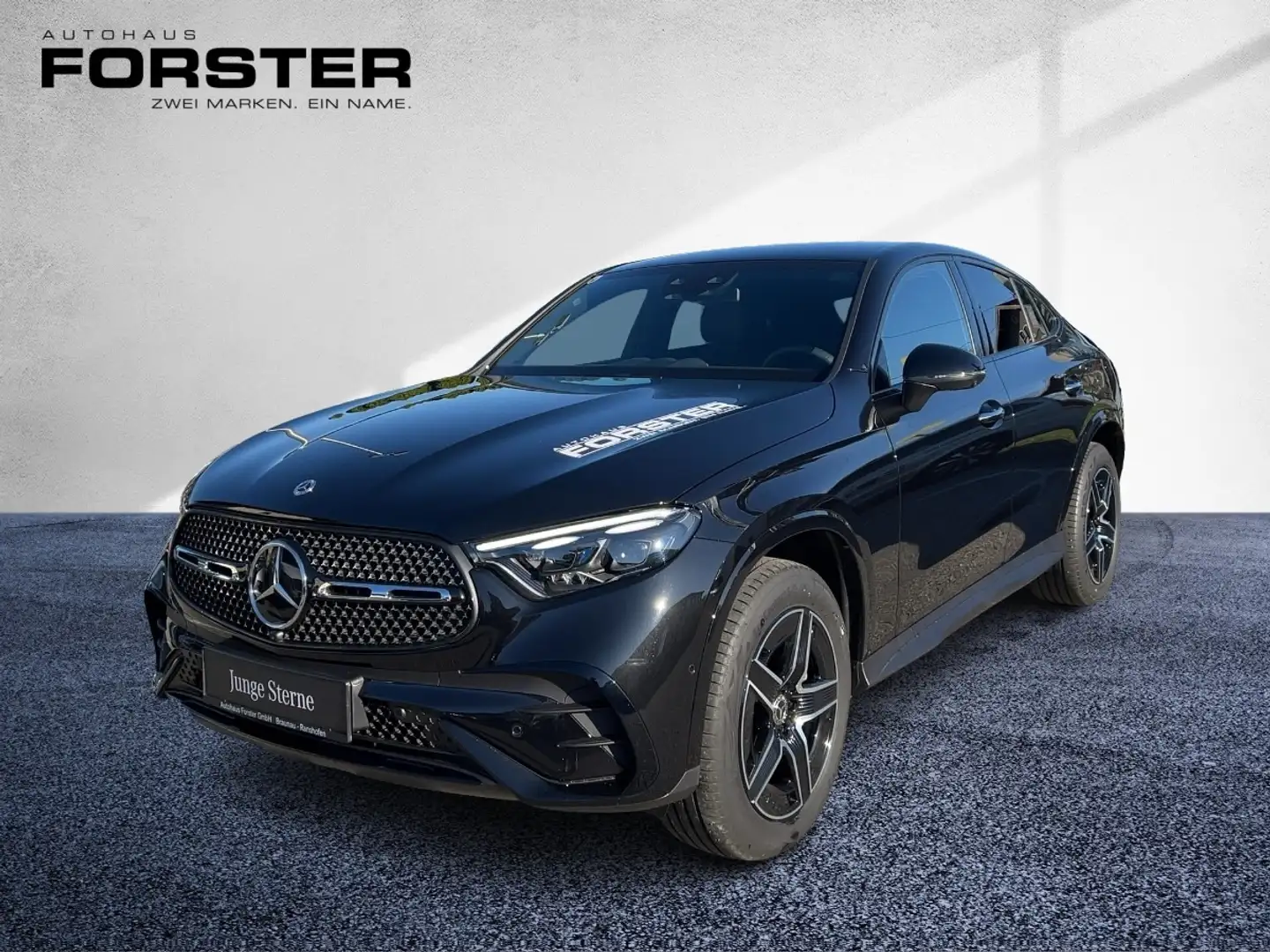 Mercedes-Benz GLC 300 de 4MATIC Coupé AMG Line FAP Digital NAV Schwarz - 2