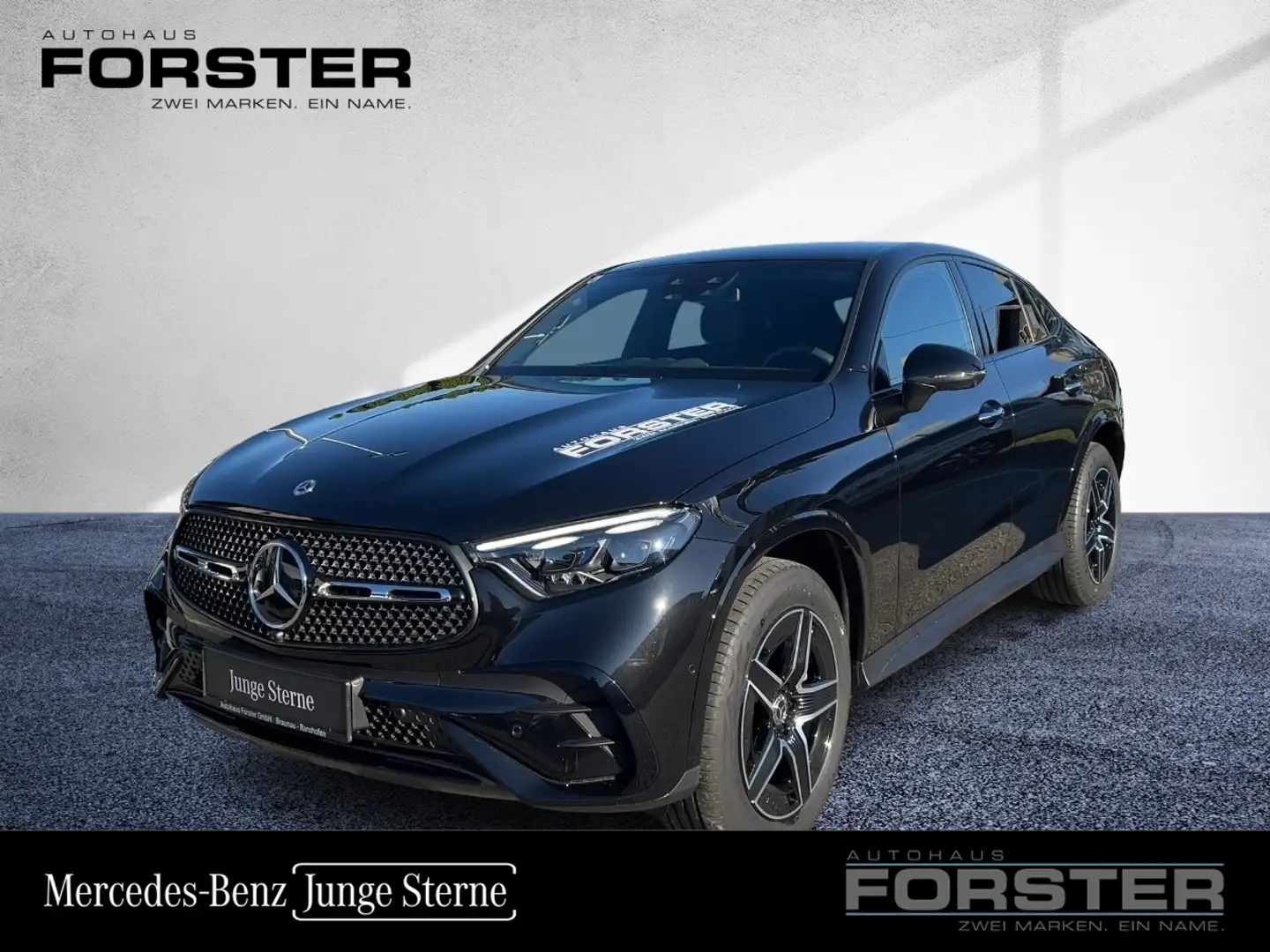 Mercedes-Benz GLC 300 de 4MATIC Coupé AMG Line FAP Digital NAV Schwarz - 1