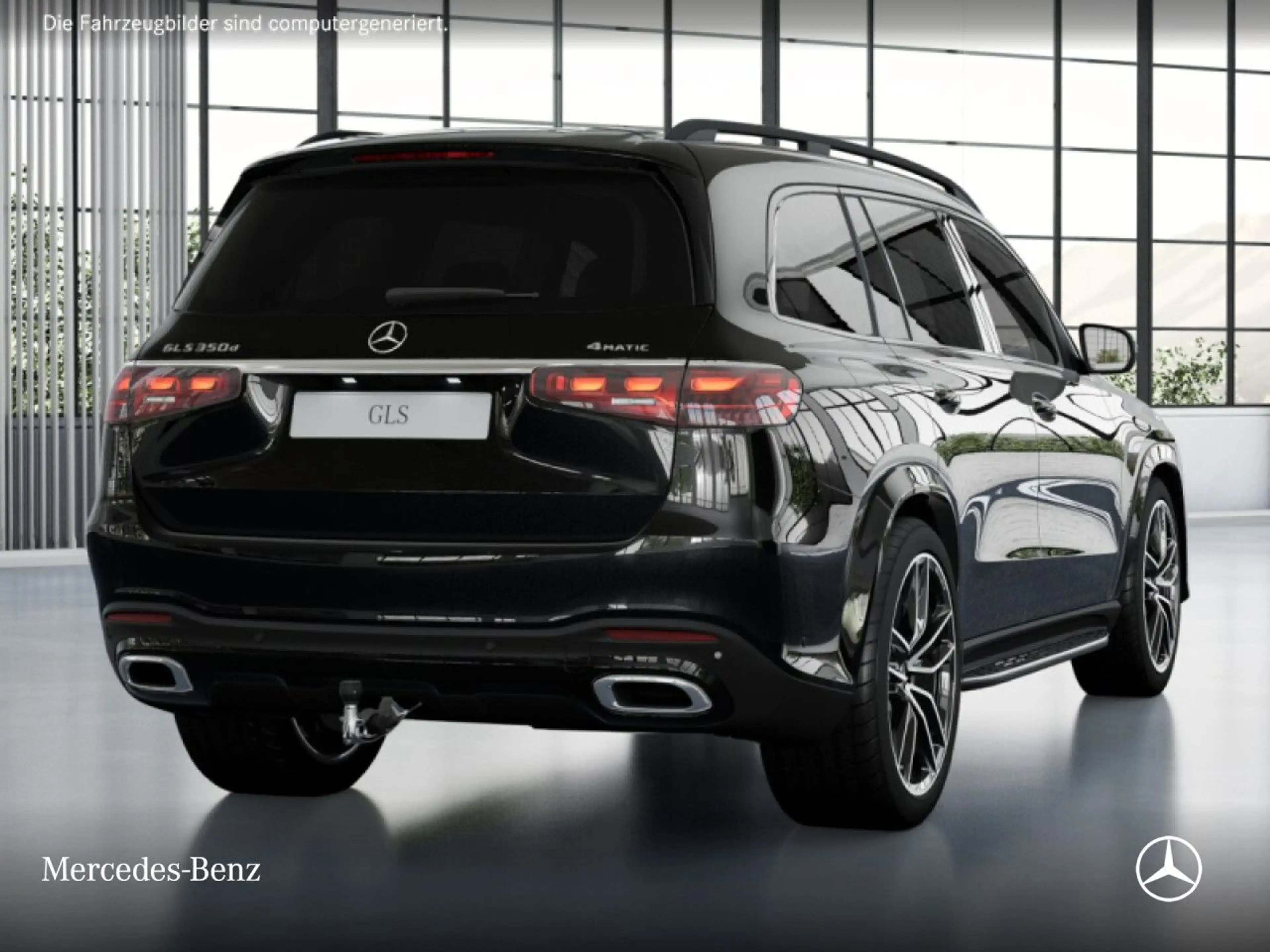 Mercedes-Benz GLS 350 d 4M AMG+NIGHT+PANO+360+AHK+MULTIBEAM+HUD — photo 4