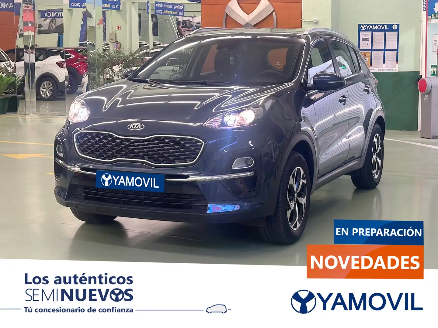 Kia Sportage 1.6 GDi Drive 4x2 132 Bleu - 1