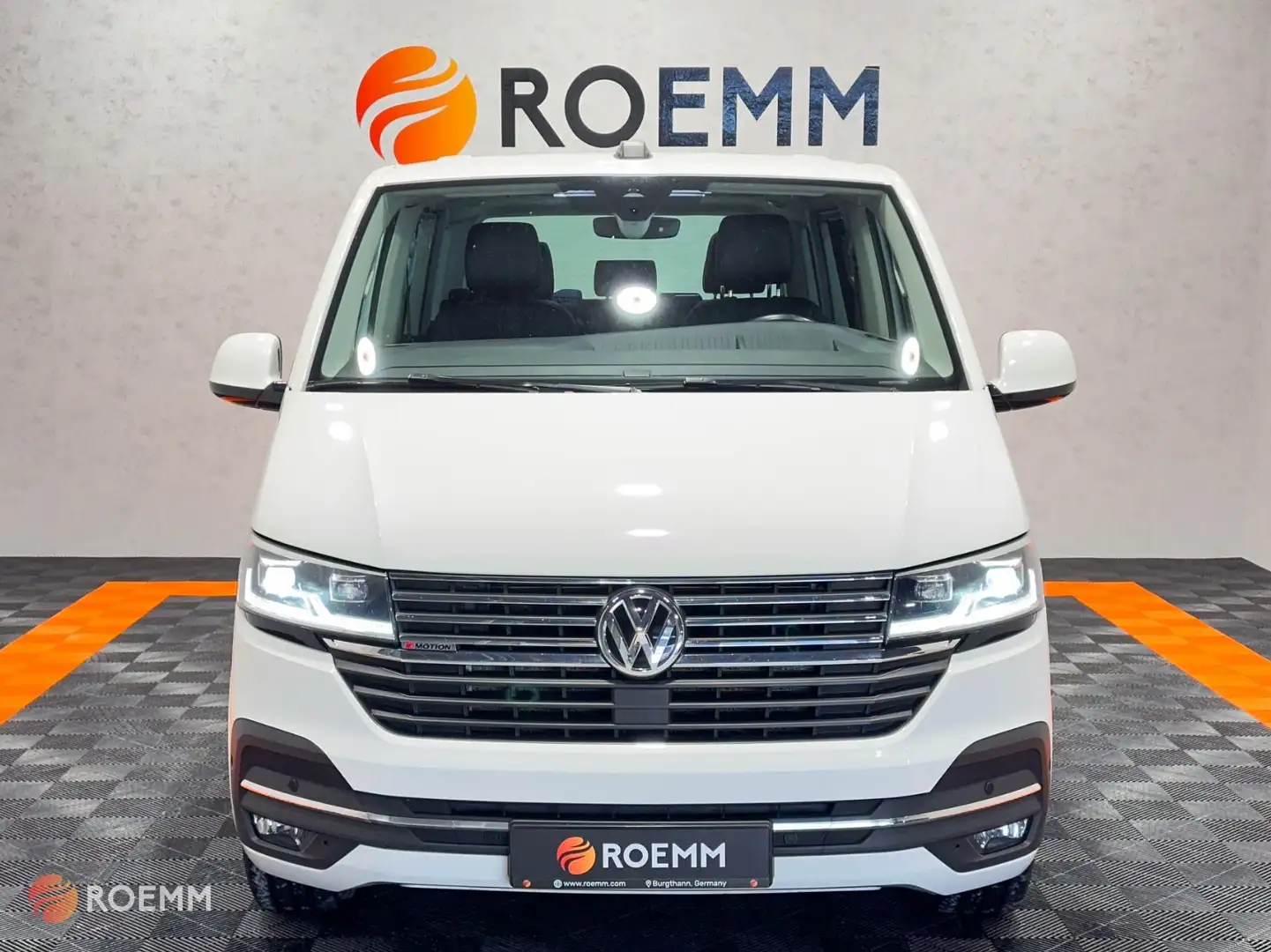 Volkswagen T6 California T6.1 Multivan Highline 4MOTION*GARANTIE*AHK*SHZ* Weiß - 1