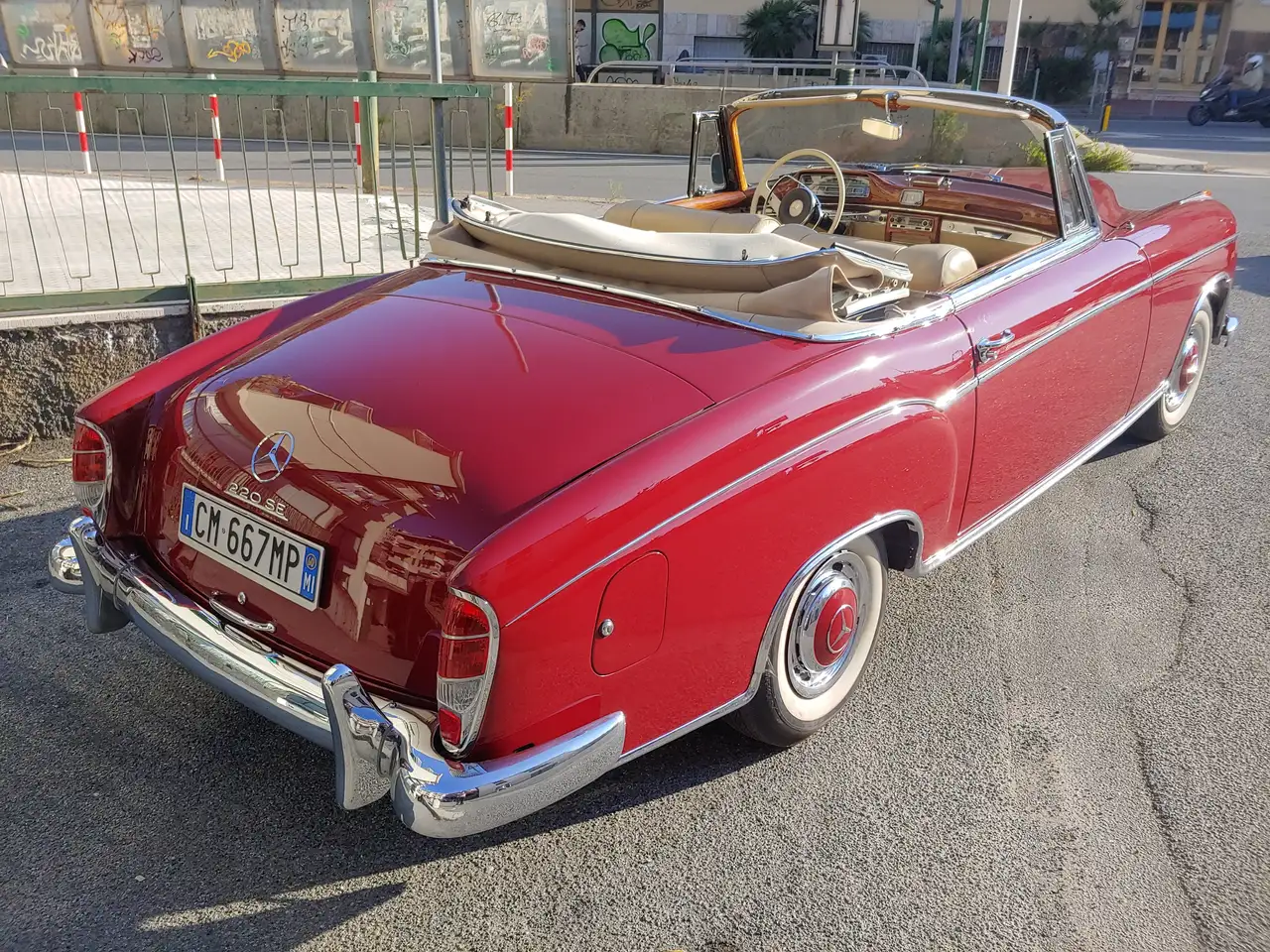 Mercedes-Benz 220 SE PONTON CABRIOLET W128, foto 6