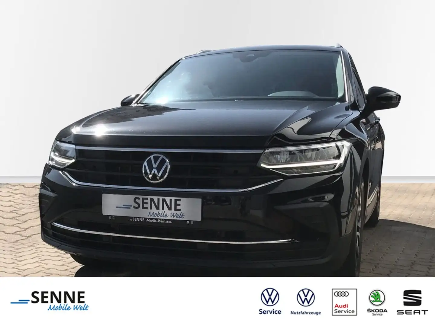 Volkswagen Tiguan Tiguan 1.5 TSI Active,. AHK, ACC, Kamera, Garant Noir - 1
