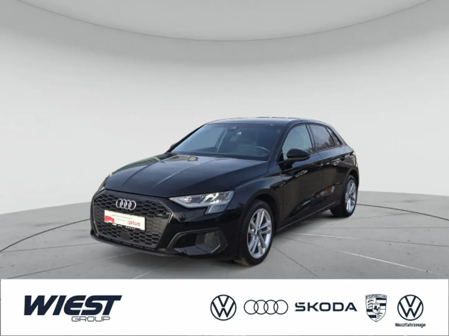 Audi A3 30 TDI S tronic, KAM/17"/VIRTUAL/NA Schwarz - 1