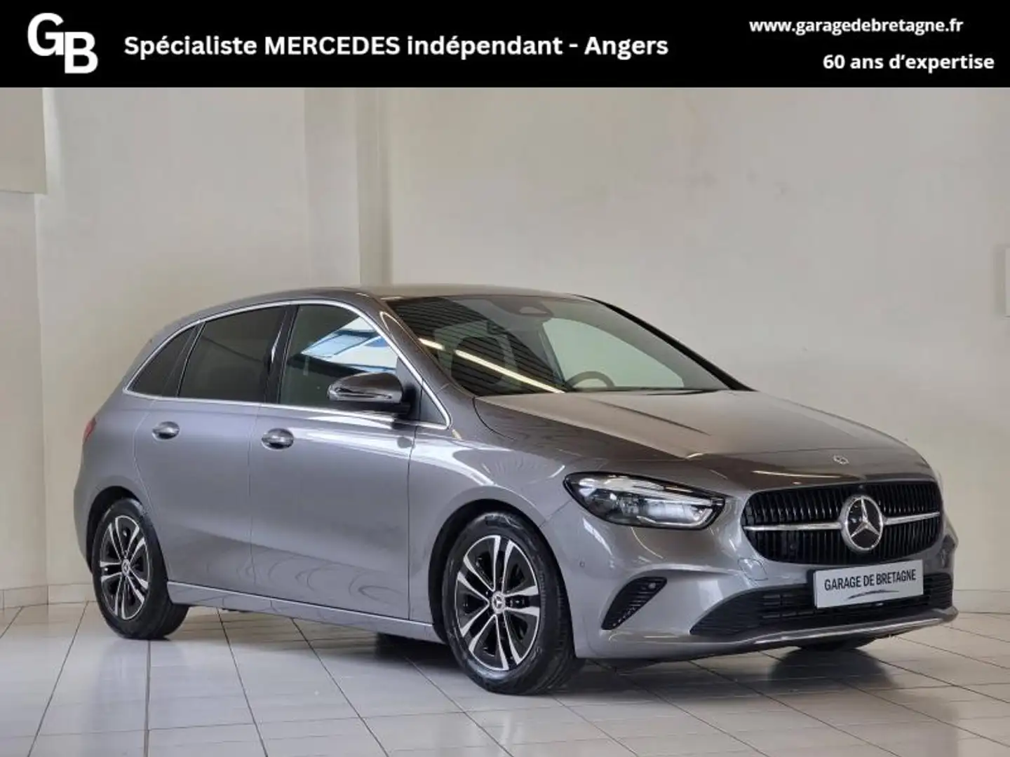 Mercedes-Benz B 200 200 d 150ch Progressive Line 8G-DCT Gris - 1