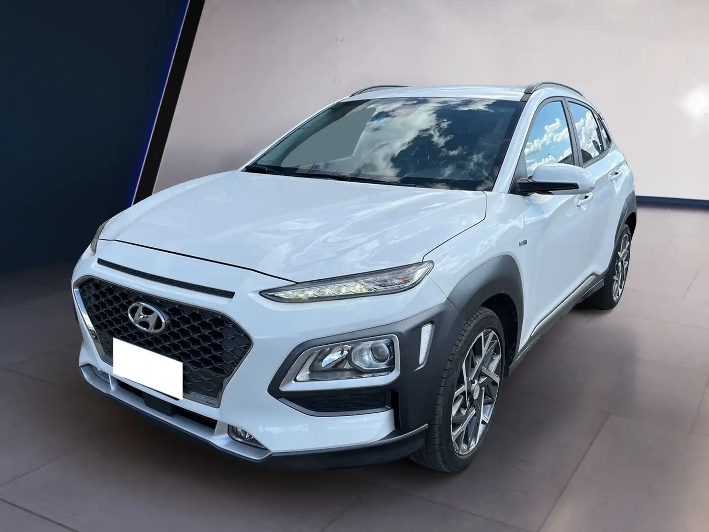 Hyundai KONA I 2017 1.6 hev Xprime Techno Pack 2wd dct Bianco - 2